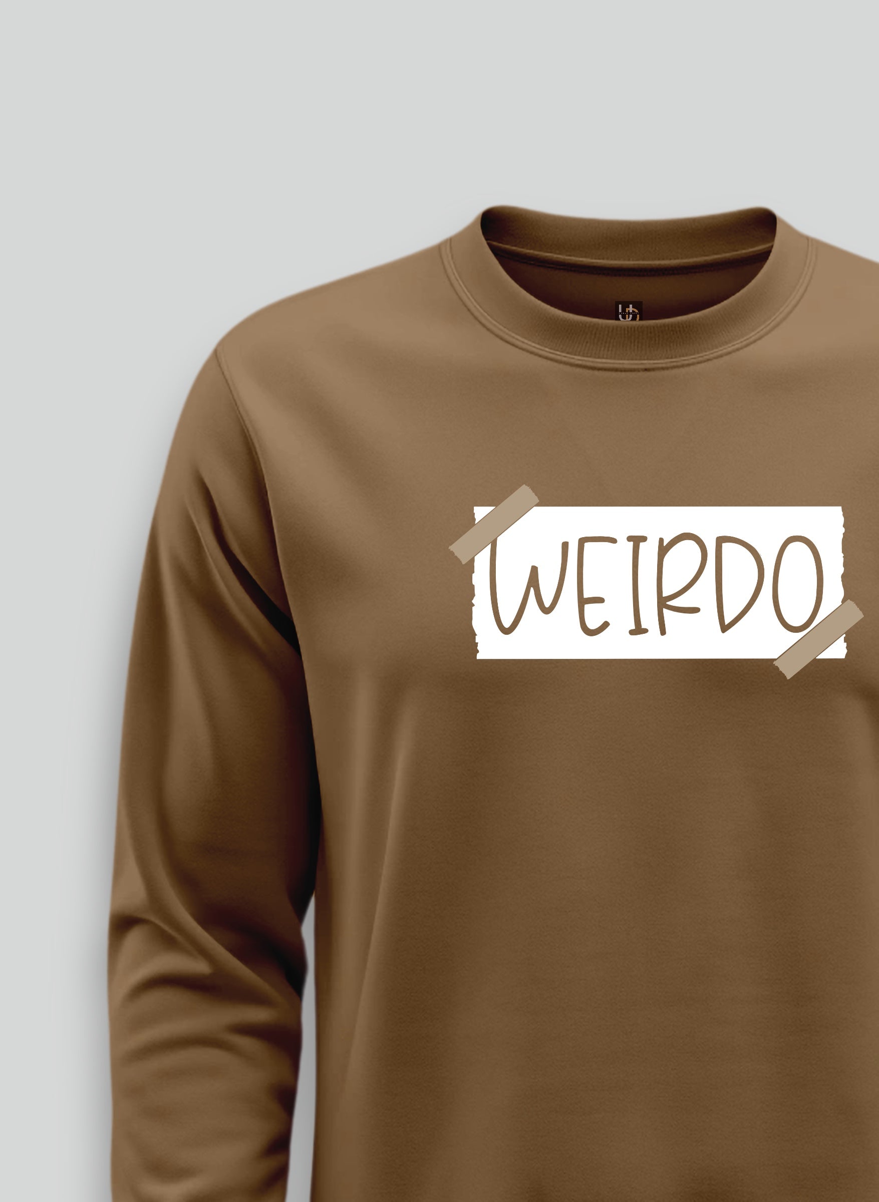 Weirdo Beige Sweatshirt