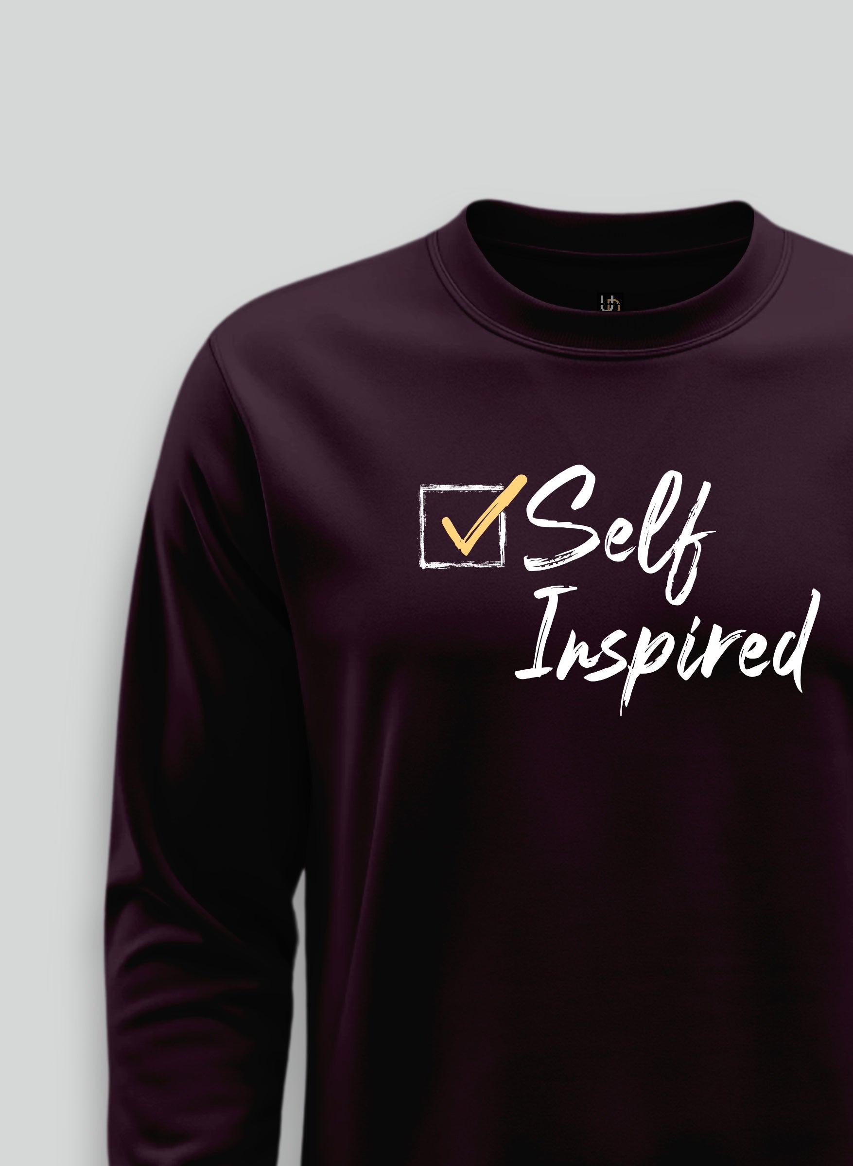 Self Inspired Wine Sweatshirt