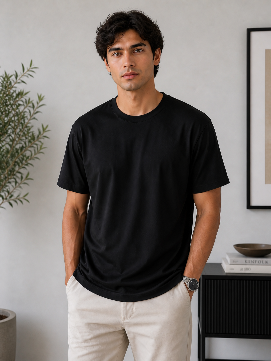 Black Oversized T-shirt