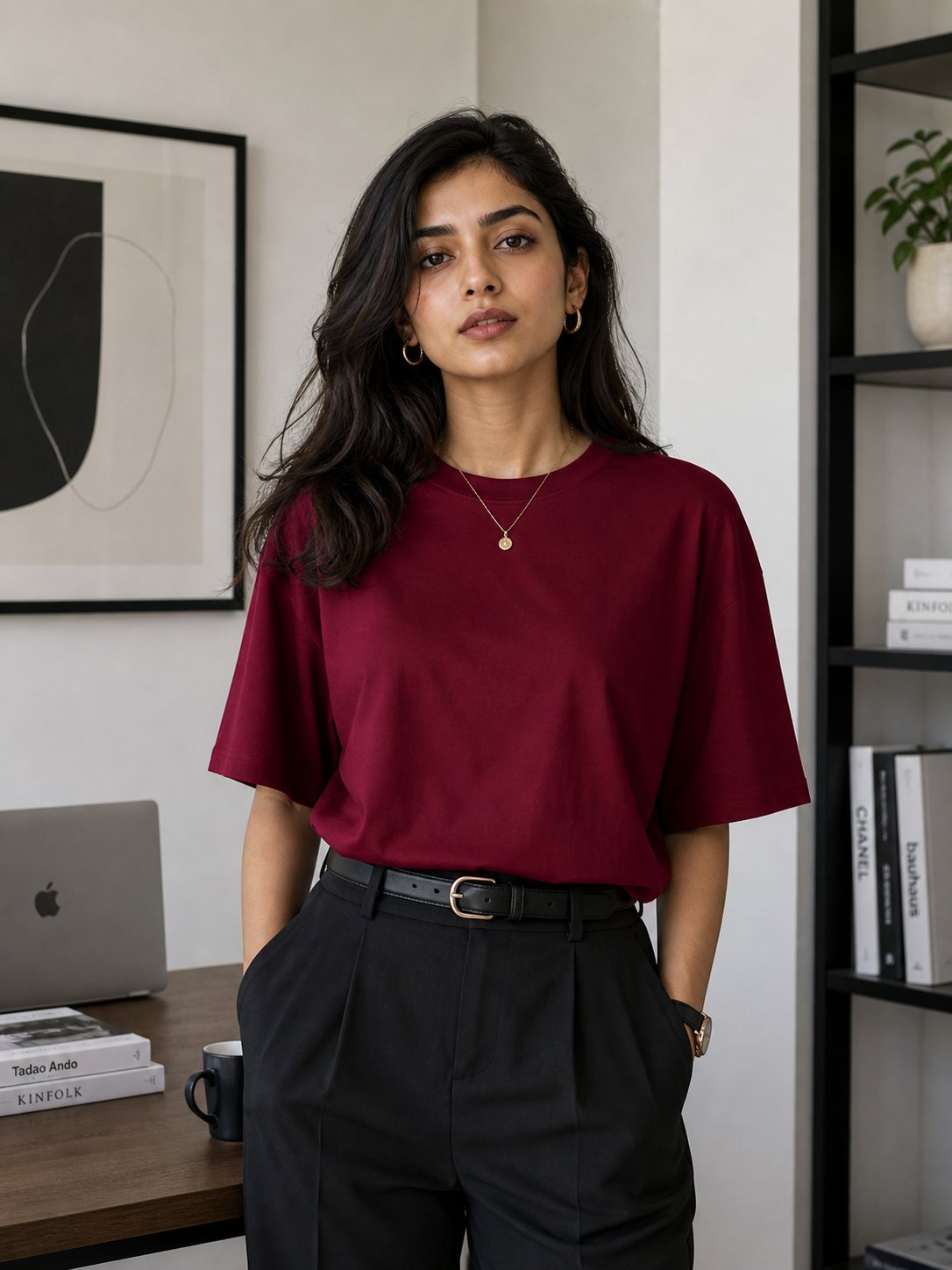 Red Oversized T-shirt