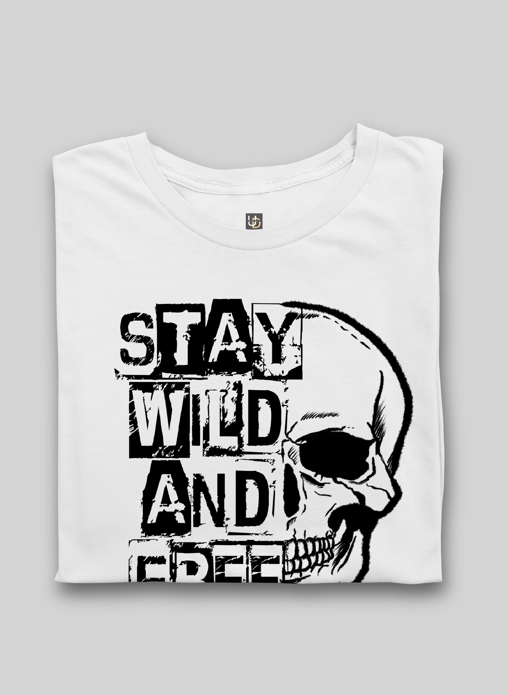 Stay Wild and Free Half Sleeve T-Shirt