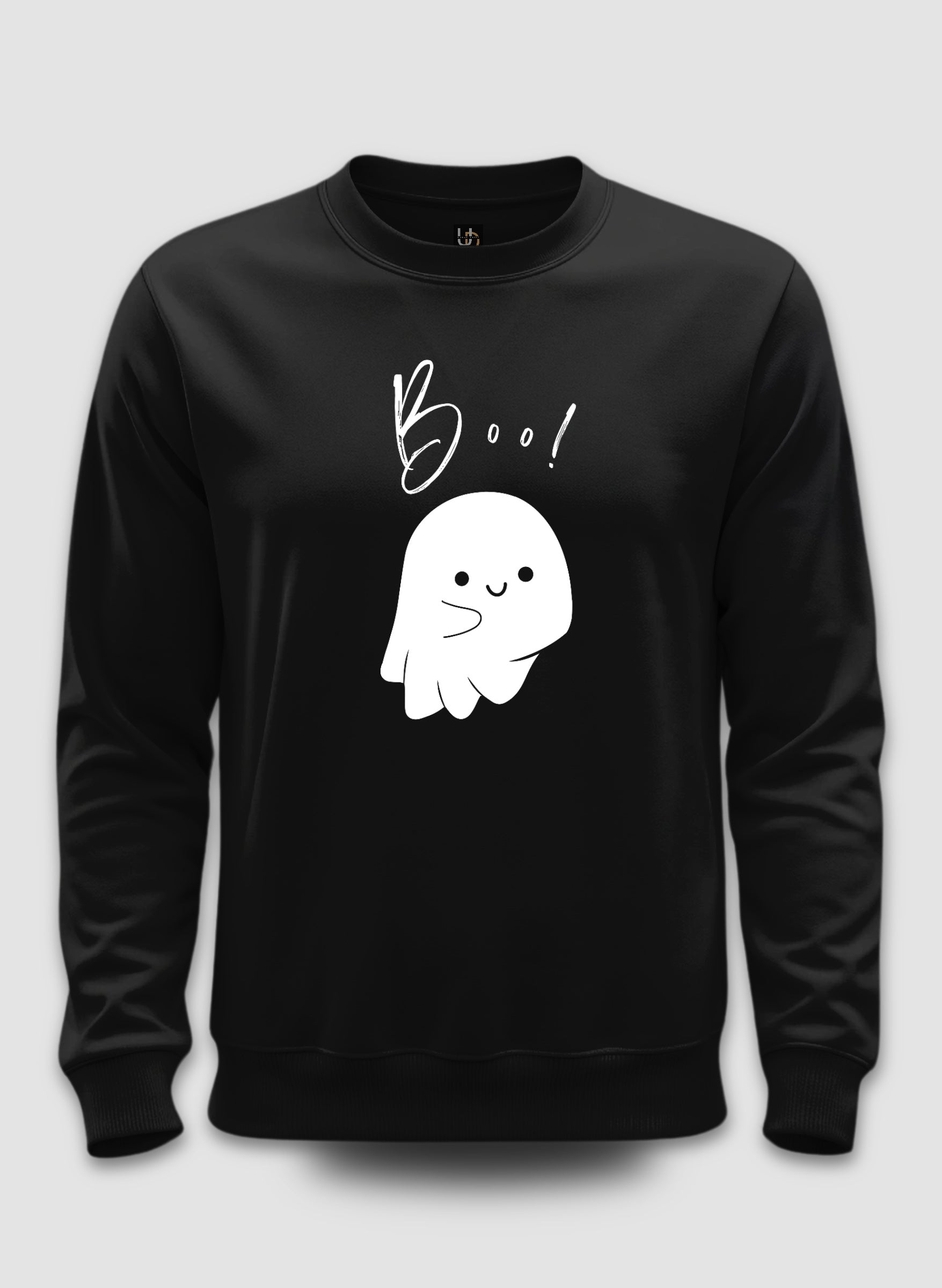 Boo Black Sweatshirt