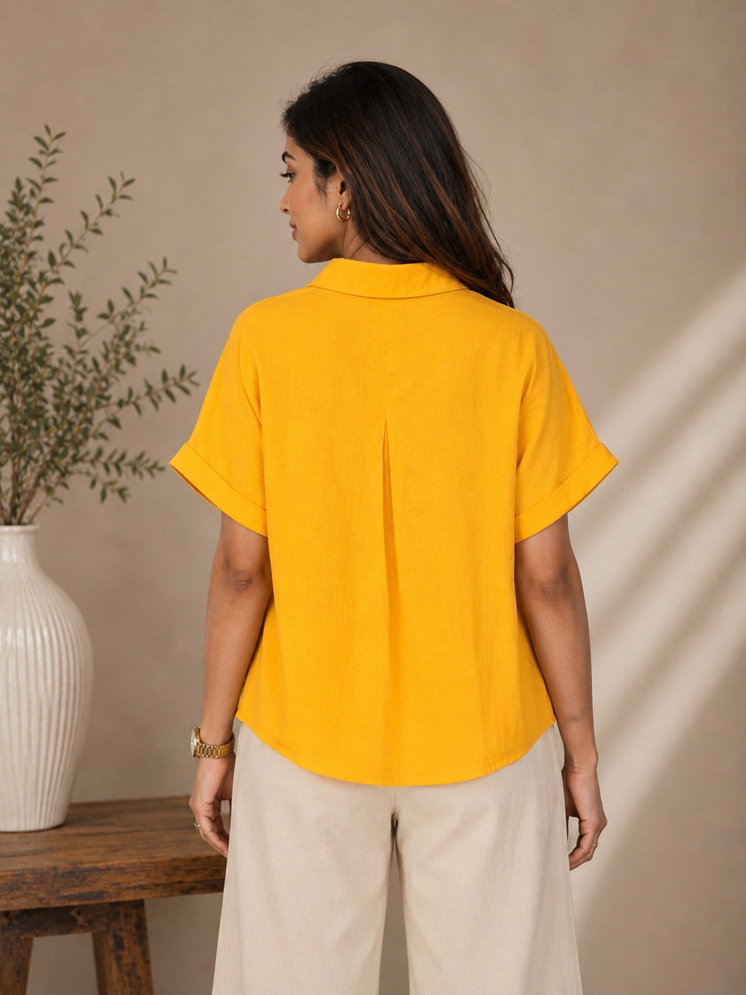 Buttercup Relaxed Shirt Top