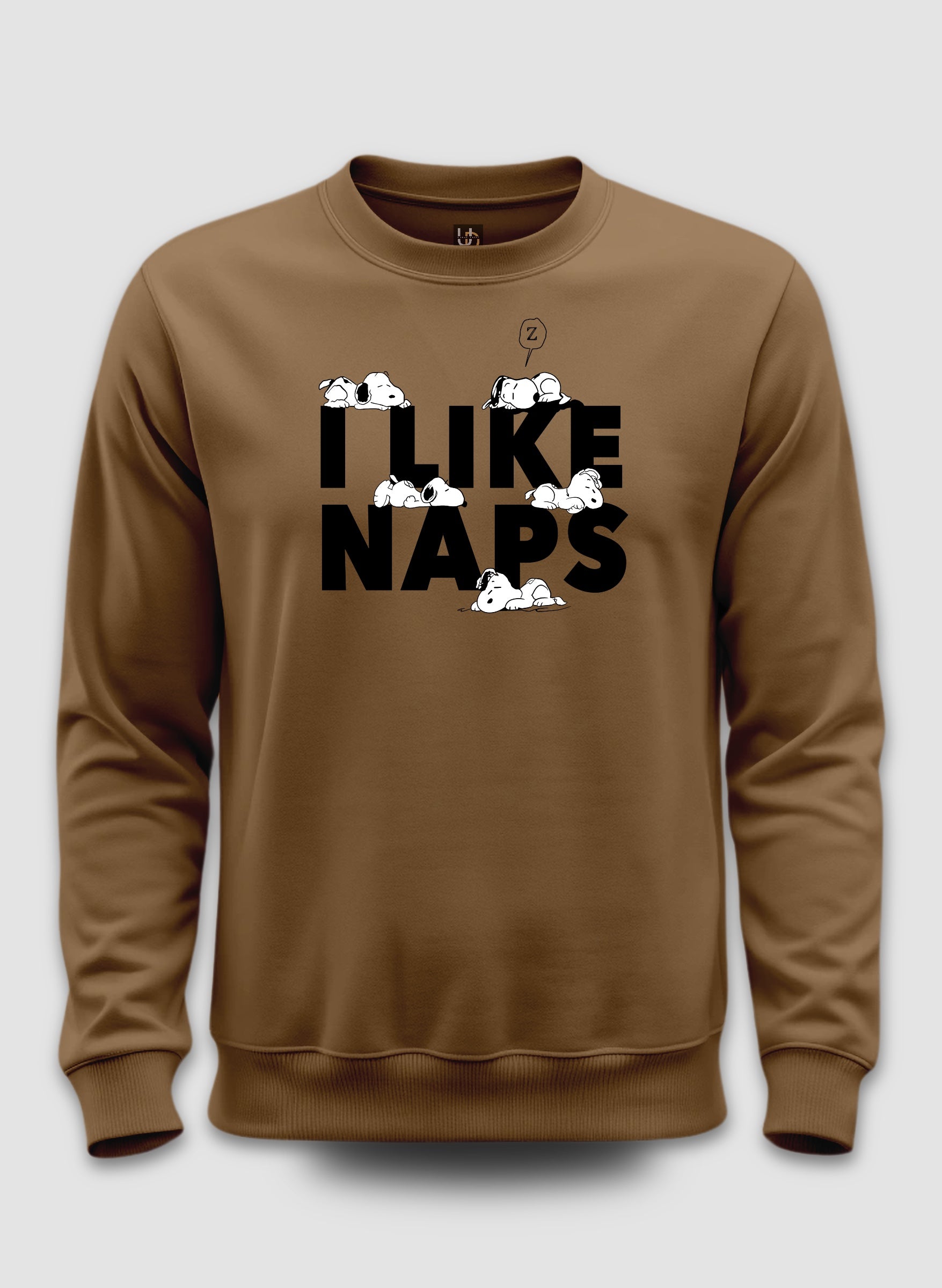 I like Naps Beige Sweatshirt
