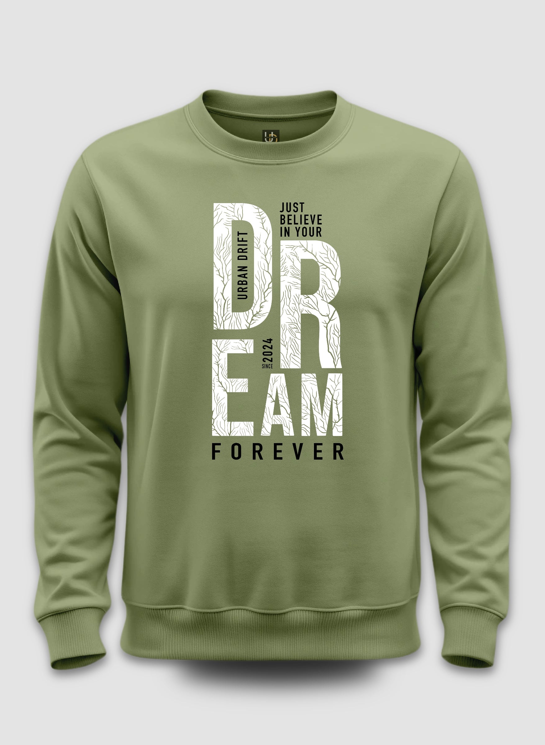 Dream Olive Green Sweatshirt