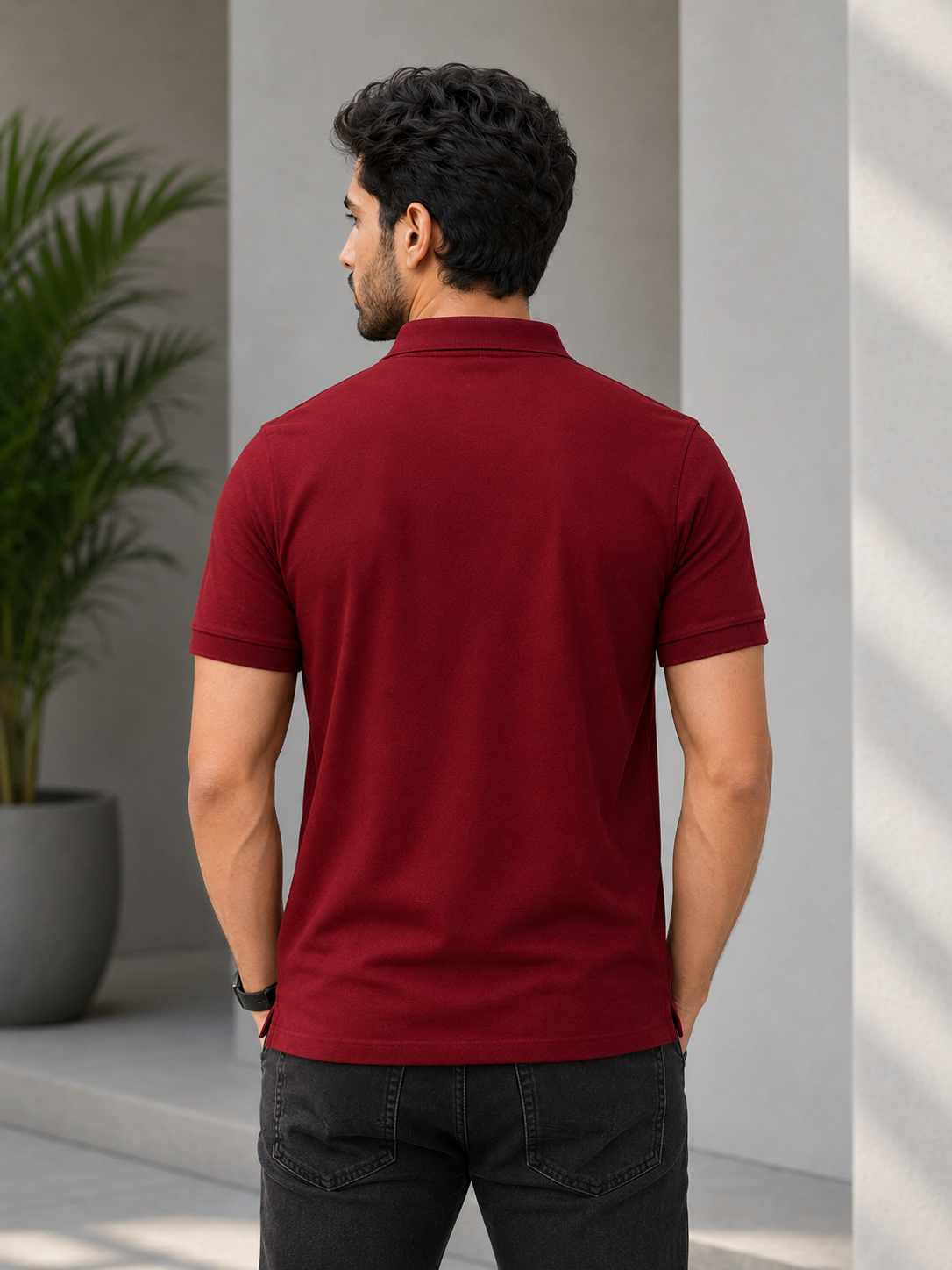 Red Polo T-shirt