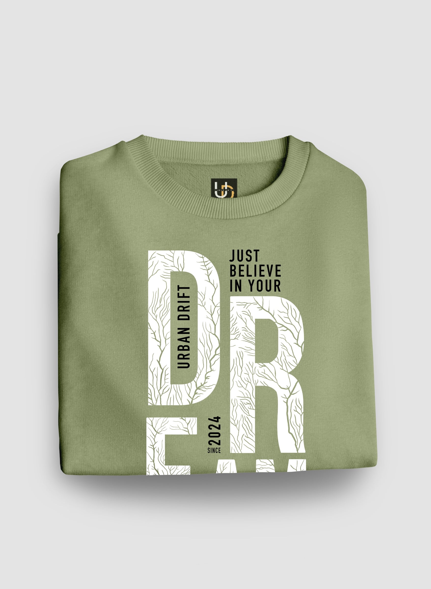 Dream Olive Green Sweatshirt