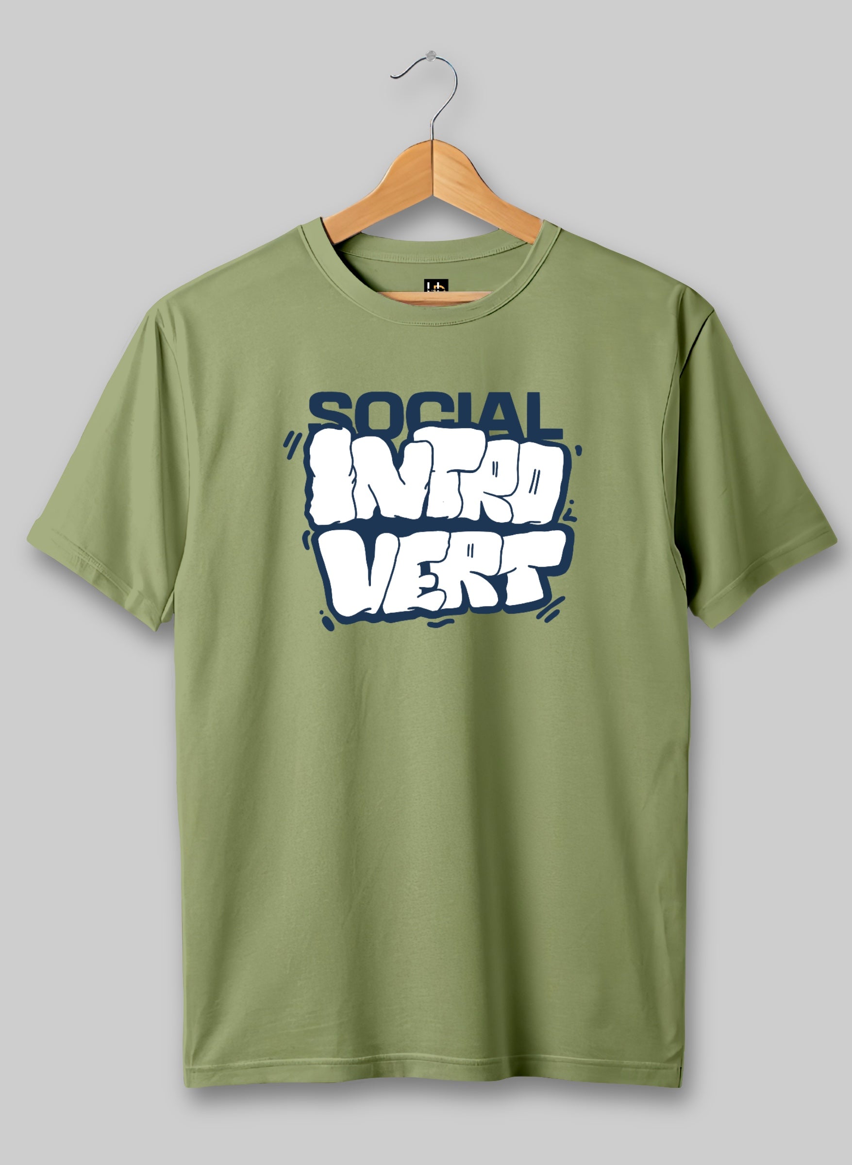 Social Introvert Half Sleeve T-Shirt