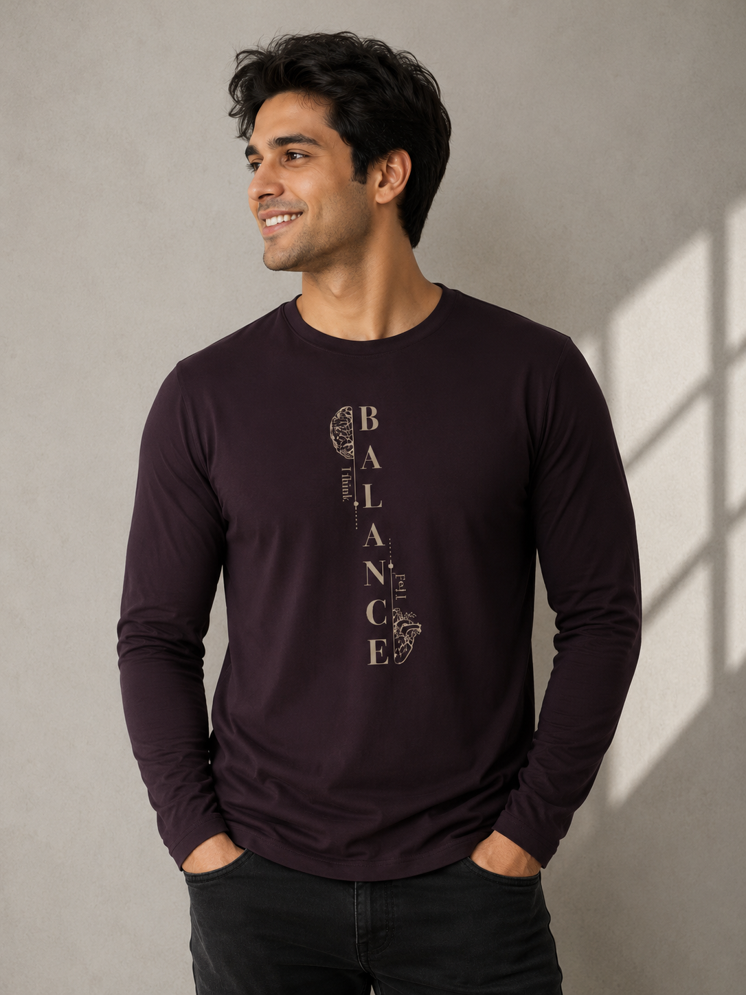 Balance Full Sleeve T-Shirt