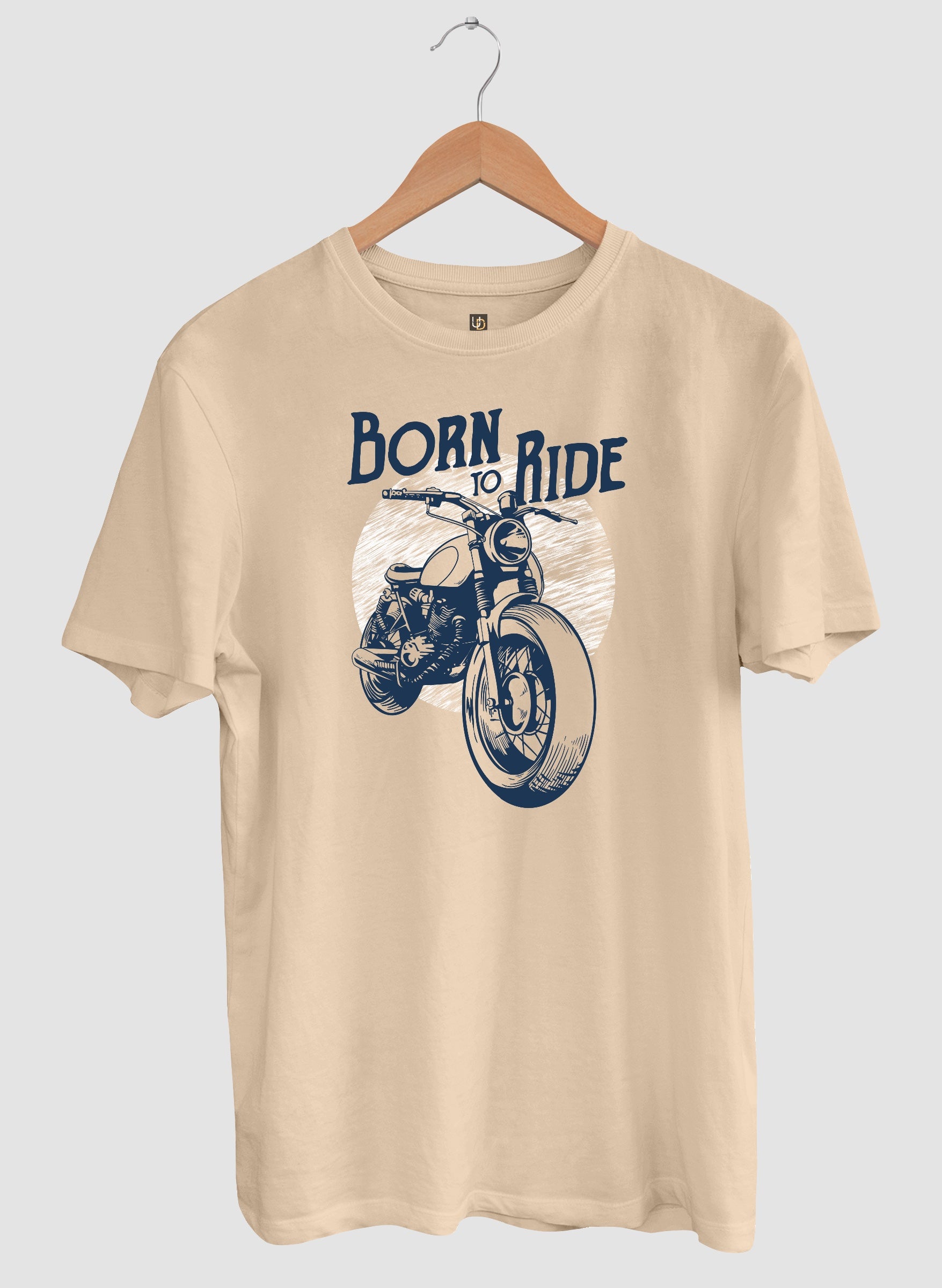 Born to Ride Half Sleeve T-Shirt