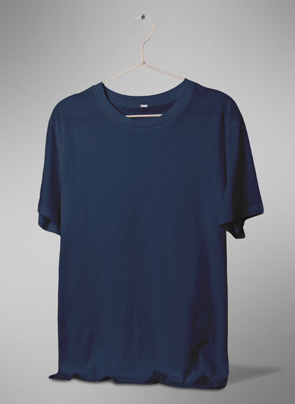 Plain Teal Blue Oversized T-shirt