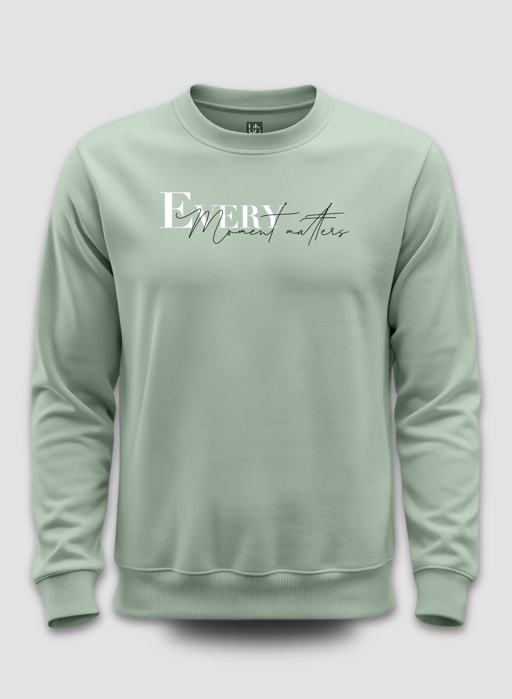Moment matters Mint Green Sweatshirt