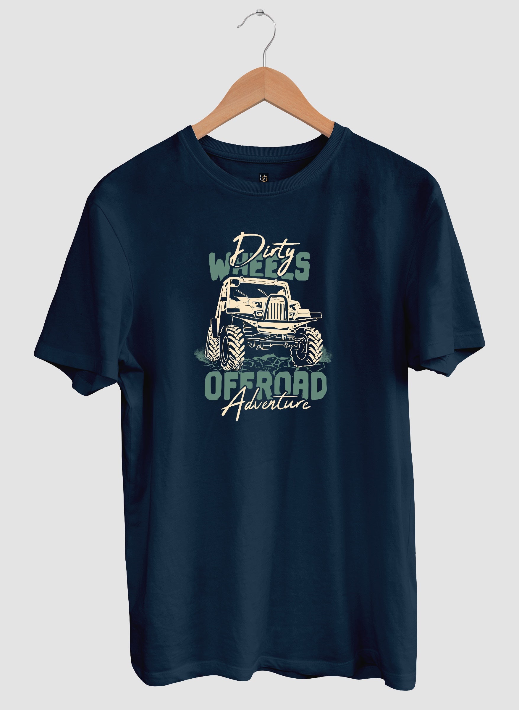 Dirty Wheels Half Sleeve T-Shirt