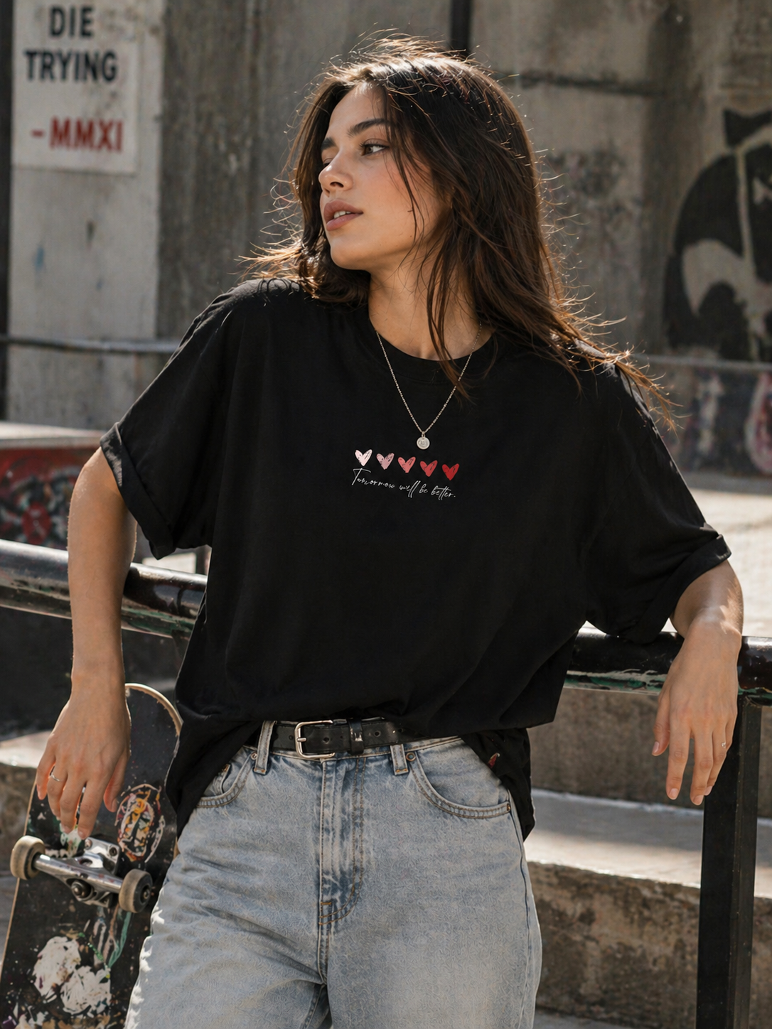 Tomorrow Will Be Better Oversized T-shirt
