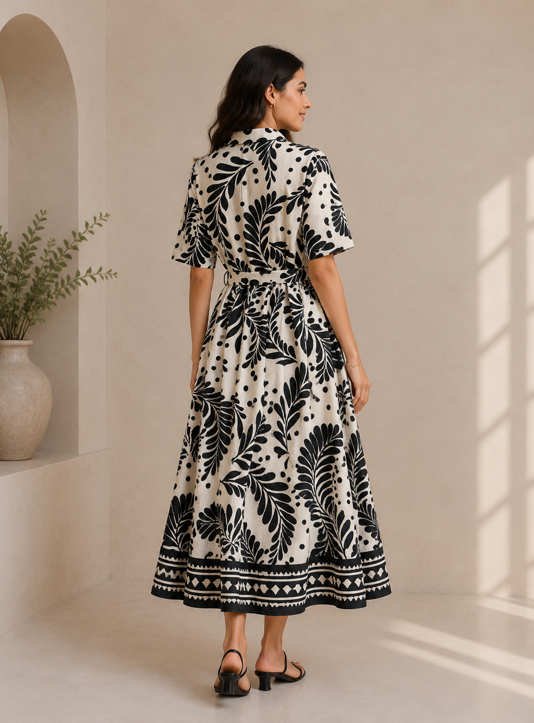 Moonlit Petal Dress