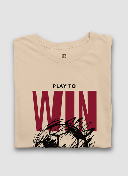 Play to Win Half Sleeve T-Shirt