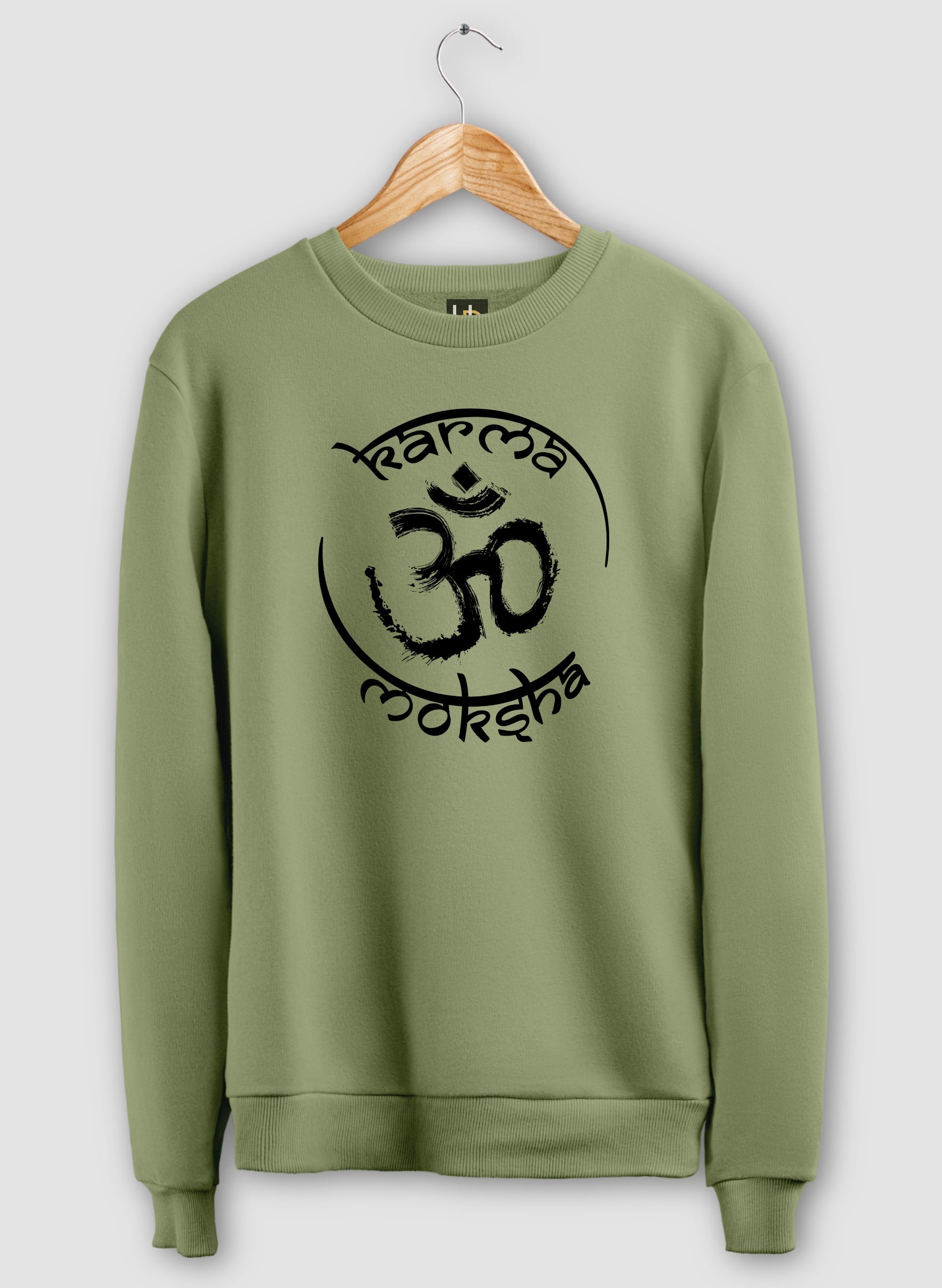 Moksh Olive Green Sweatshirt
