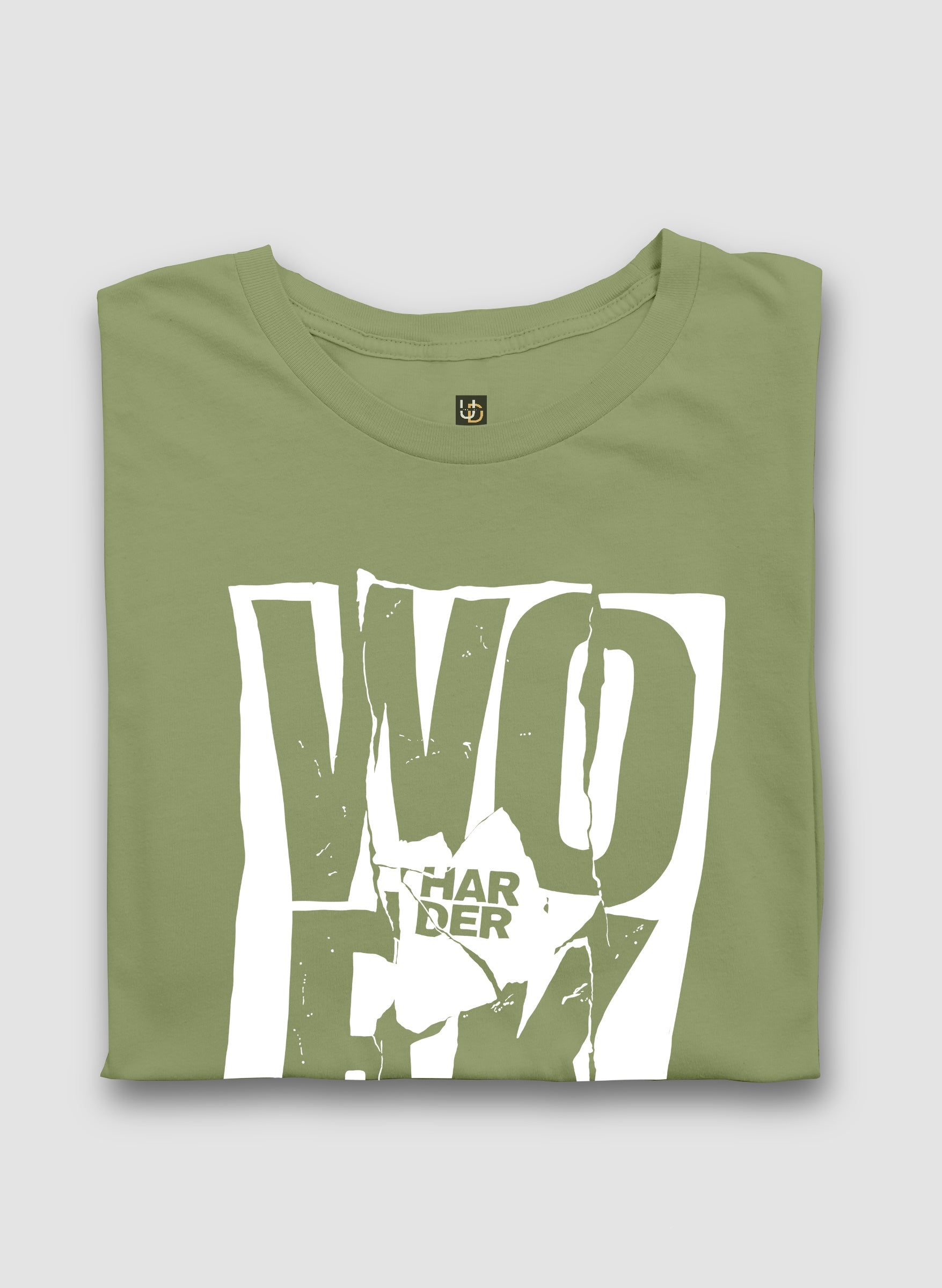 Work Harder Half Sleeve T-Shirt
