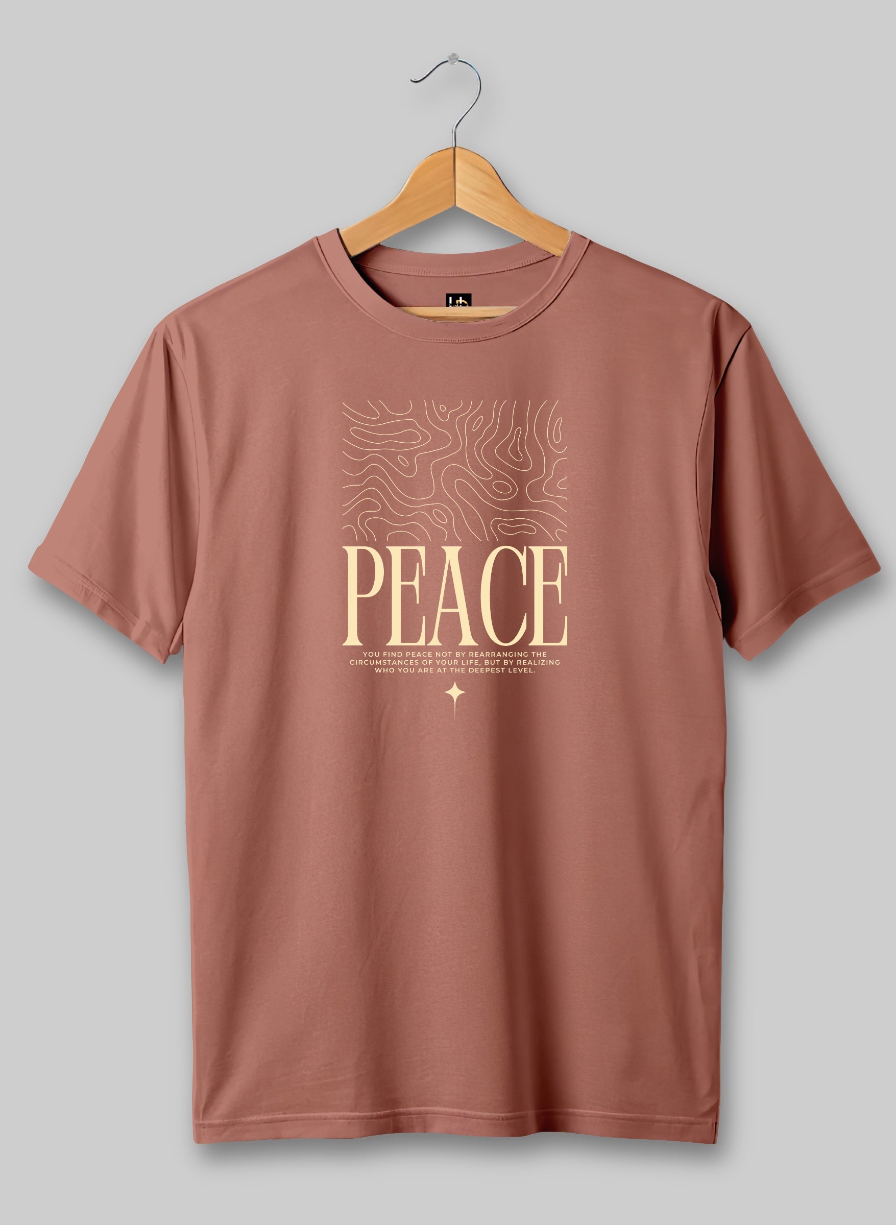 Peace Half Sleeve T-Shirt