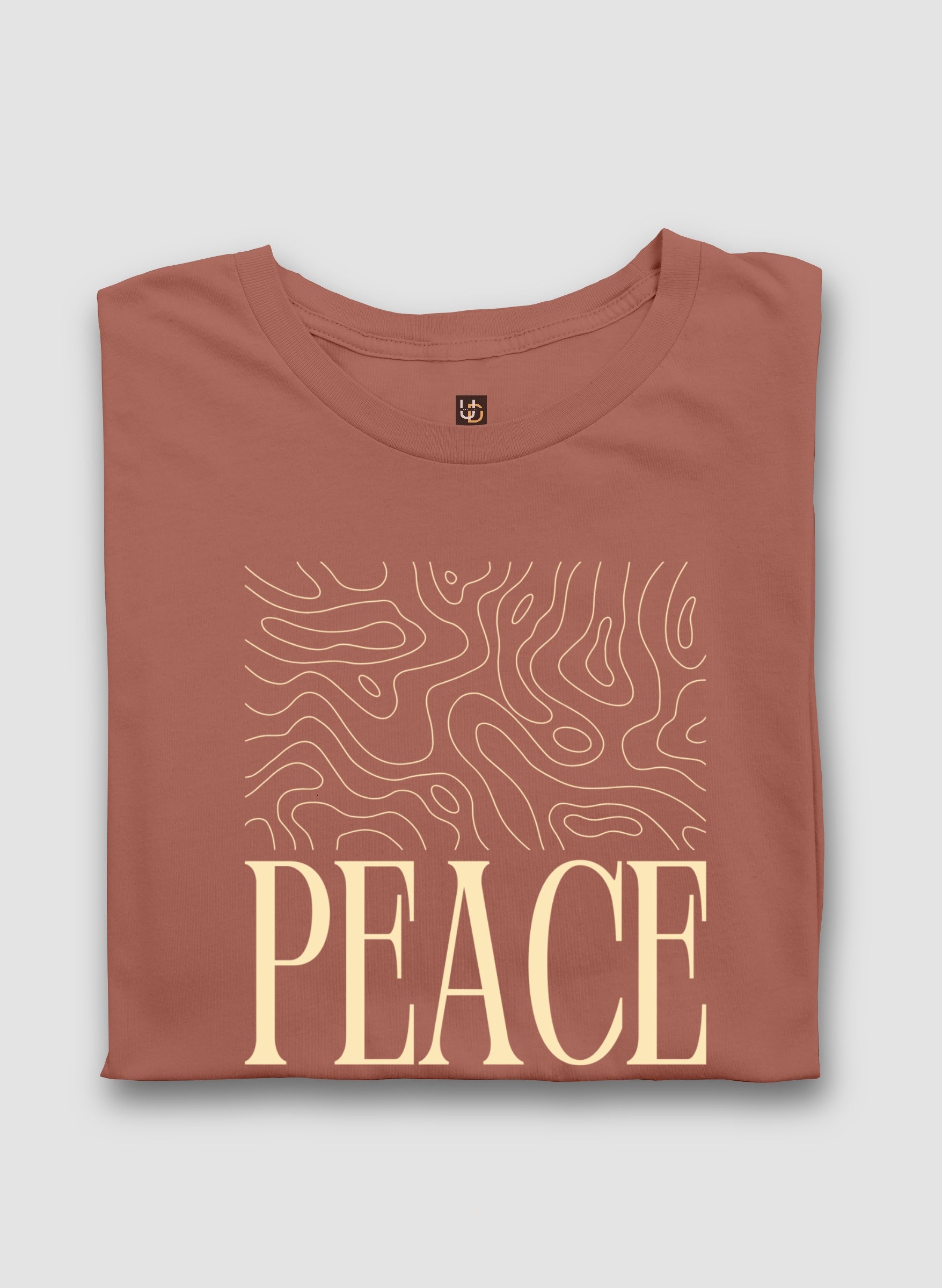 Peace Half Sleeve T-Shirt