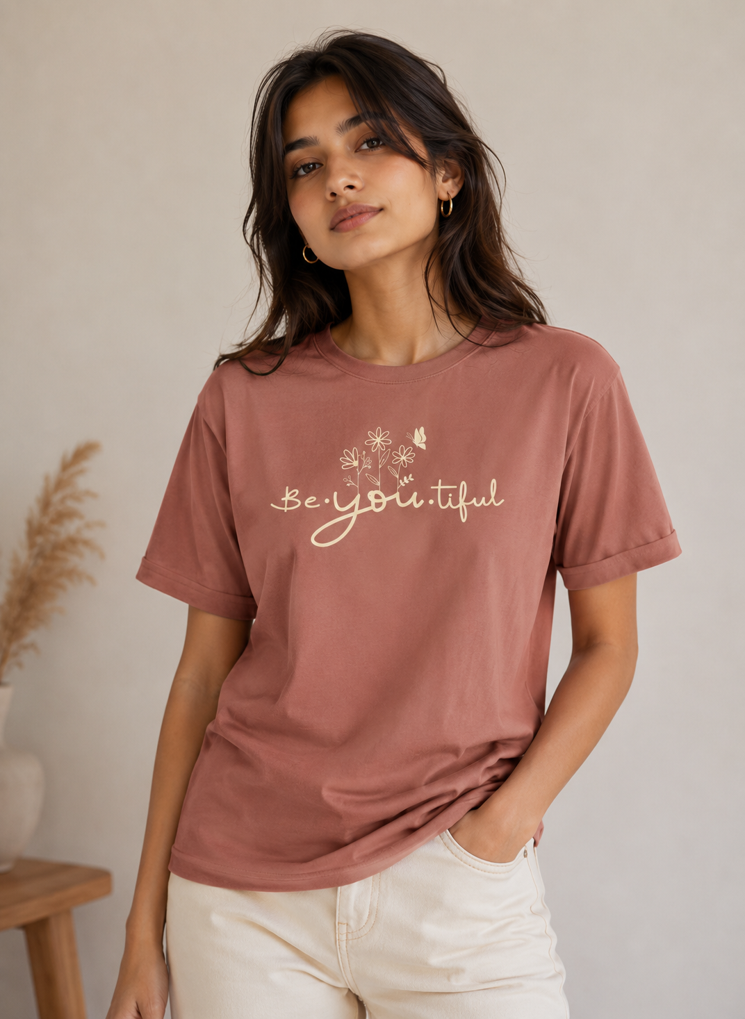 BeYoutiful Half Sleeve T-Shirt