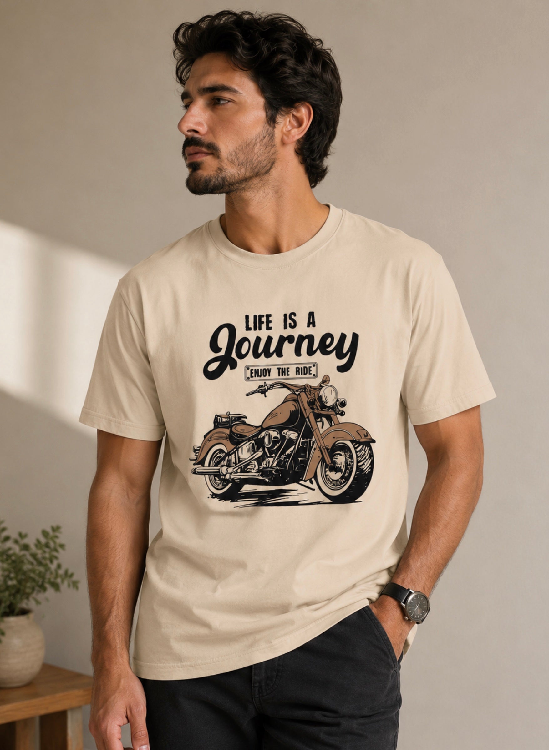 Life is a Journey Half Sleeve T-Shirt