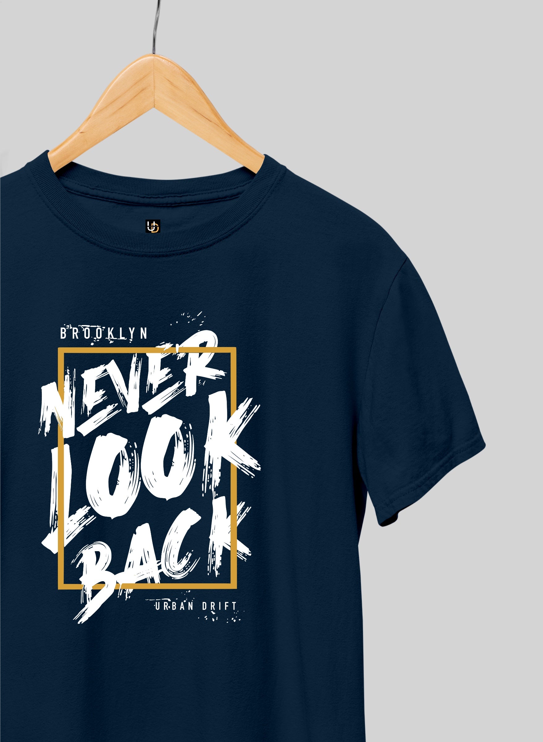 Never Look Back Half Sleeve T-Shirt