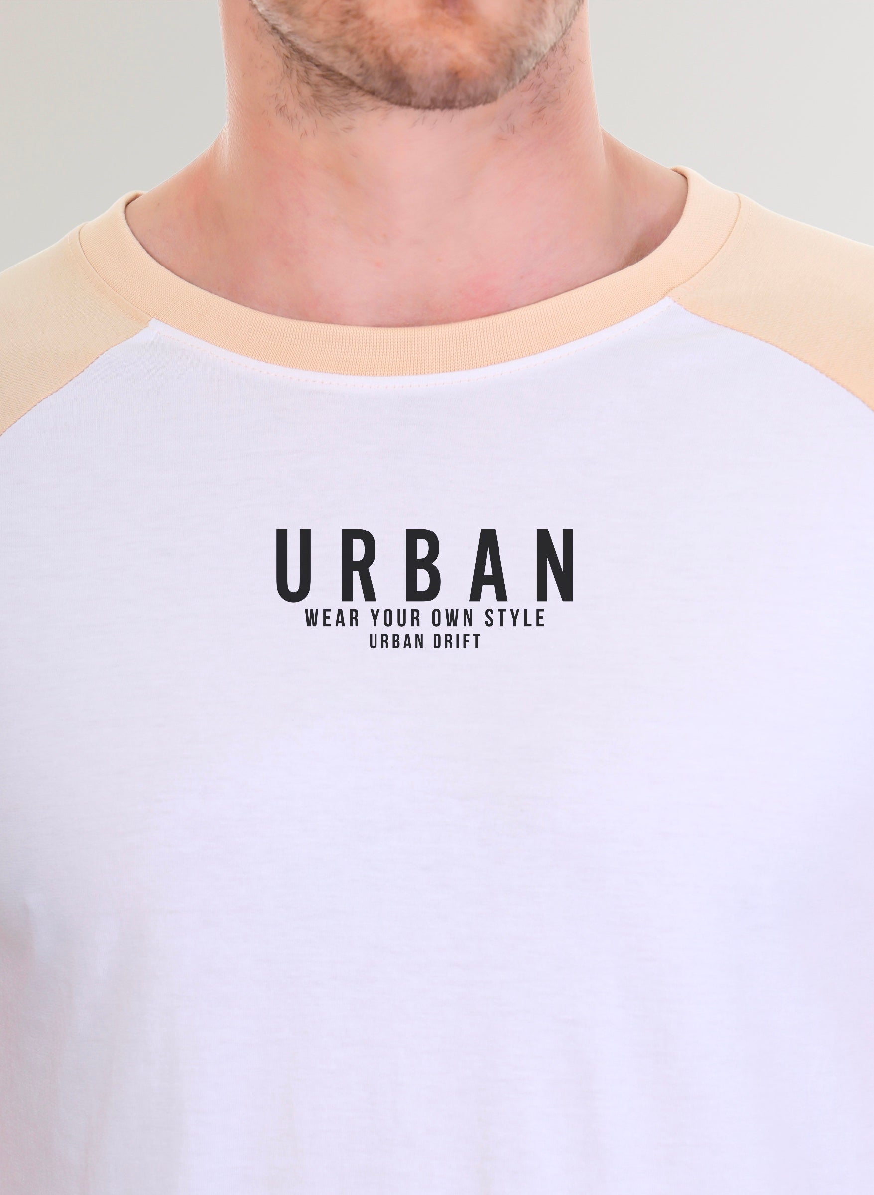 Sandal-White Full Sleeve T-Shirt