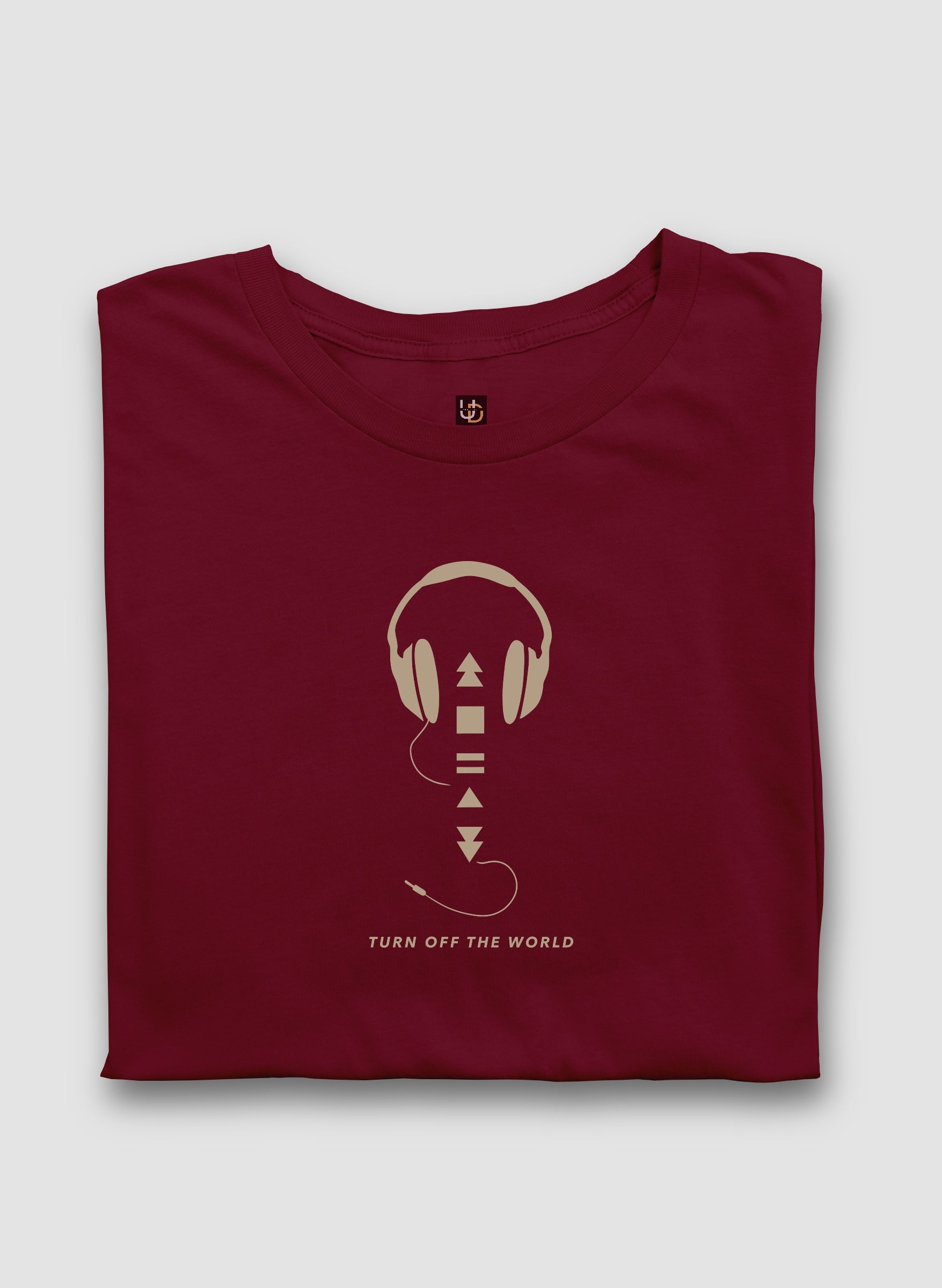 Turn Off the World Half Sleeve T-Shirt