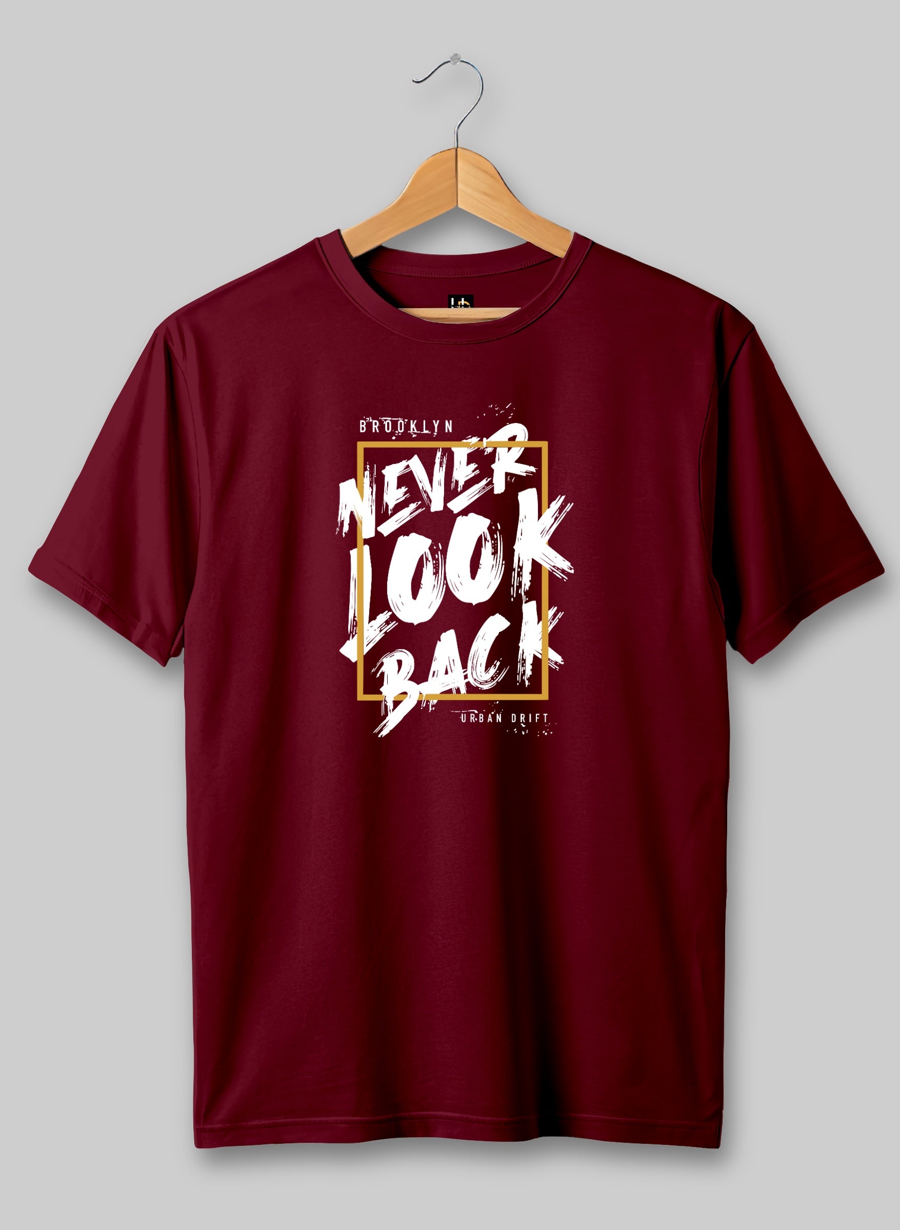 Never Look Back Half Sleeve T-Shirt