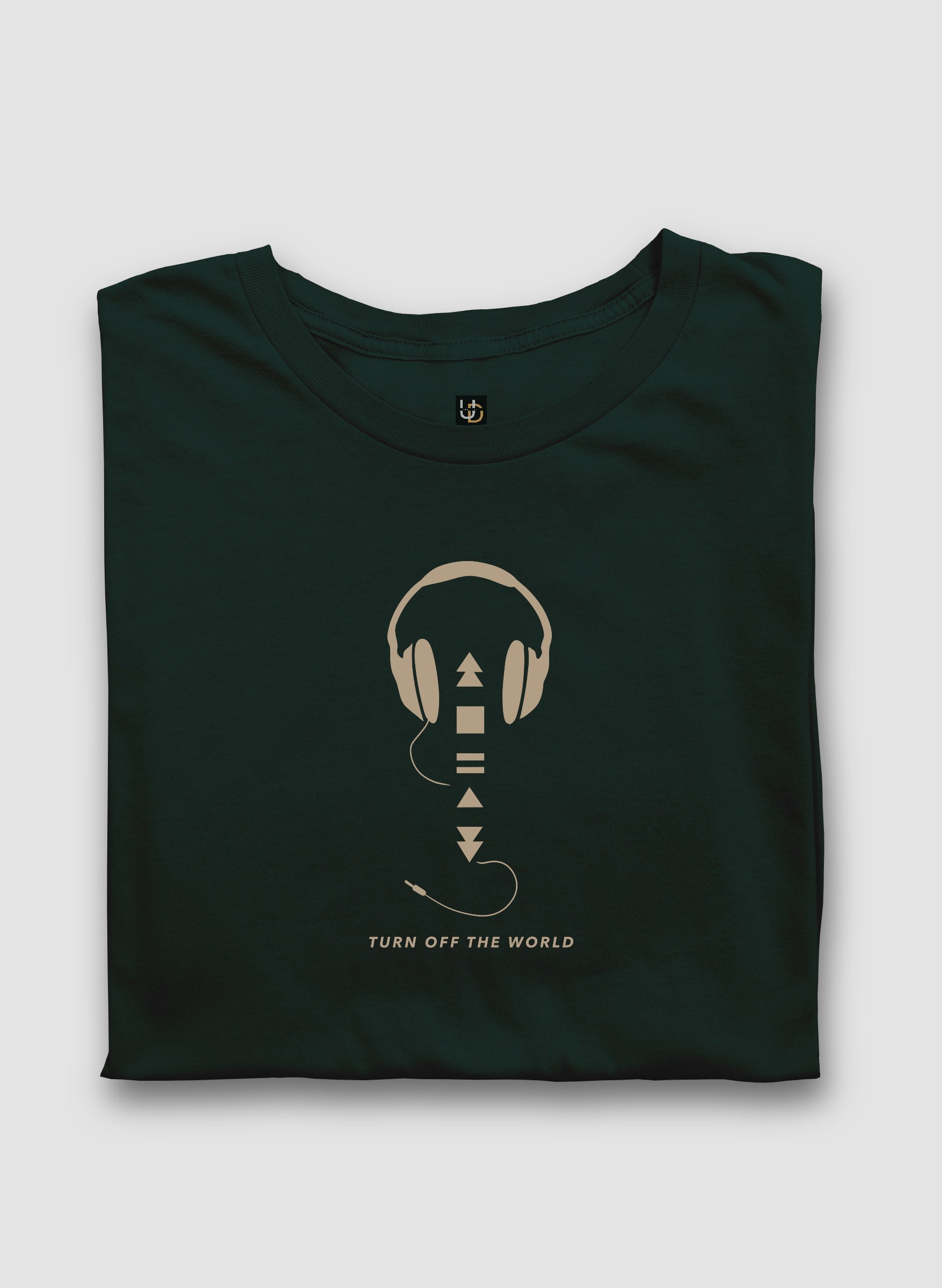 Turn Off the World Half Sleeve T-Shirt