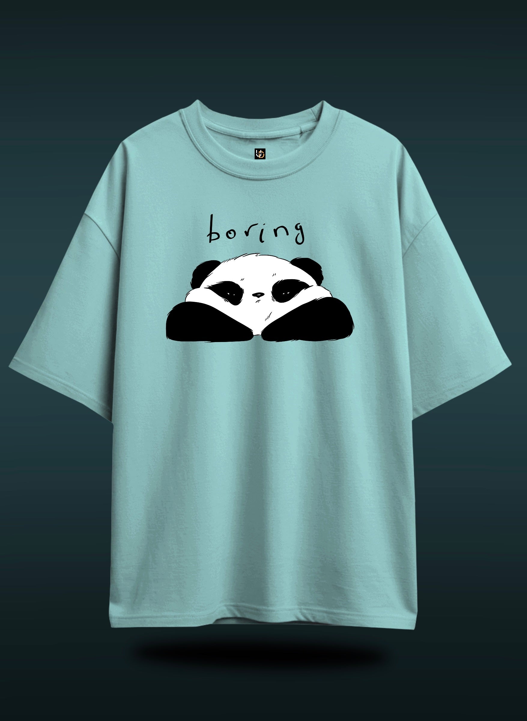 Boring Panda Oversized T-shirt