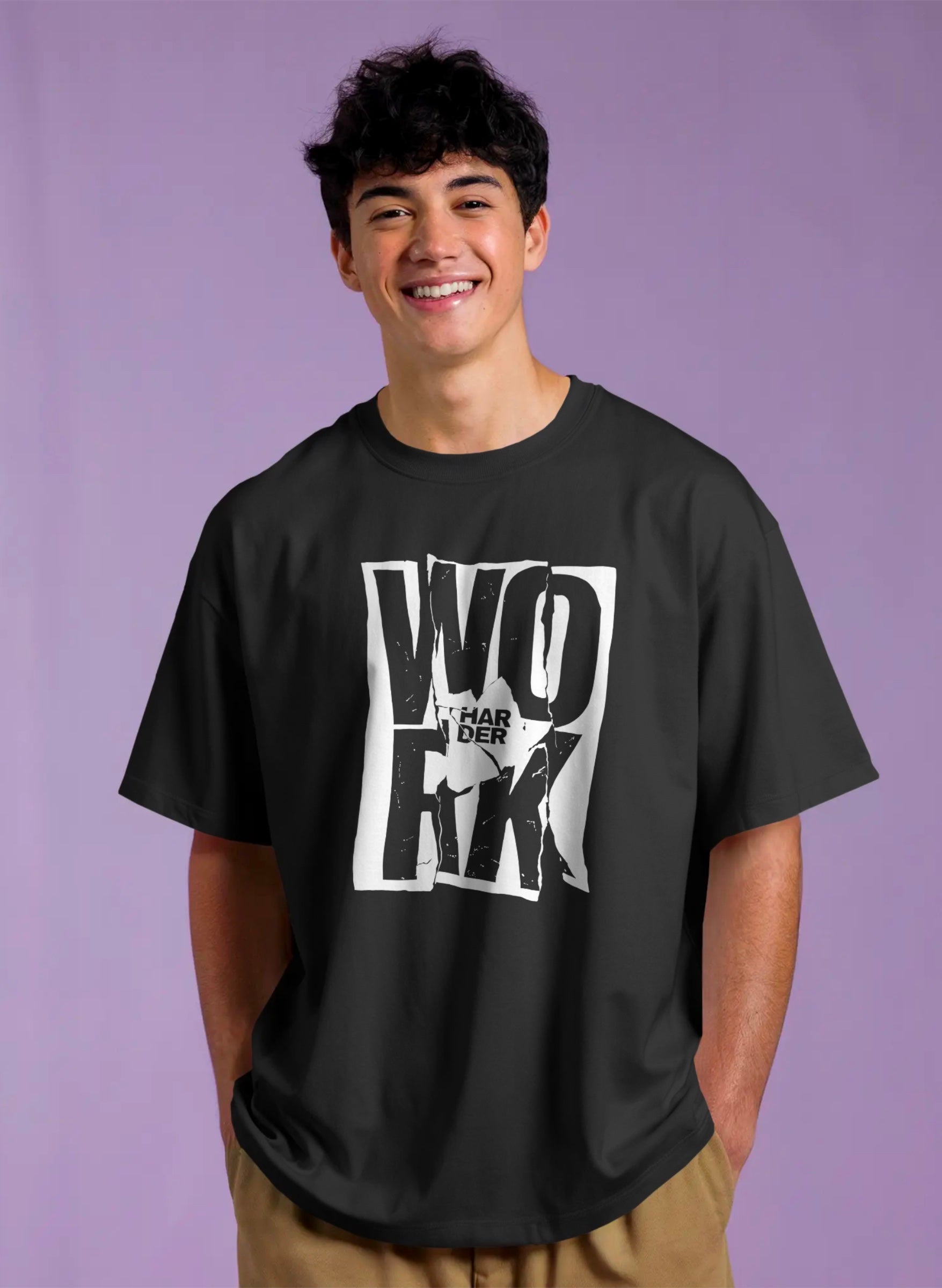 Work Harder Oversized T-shirt