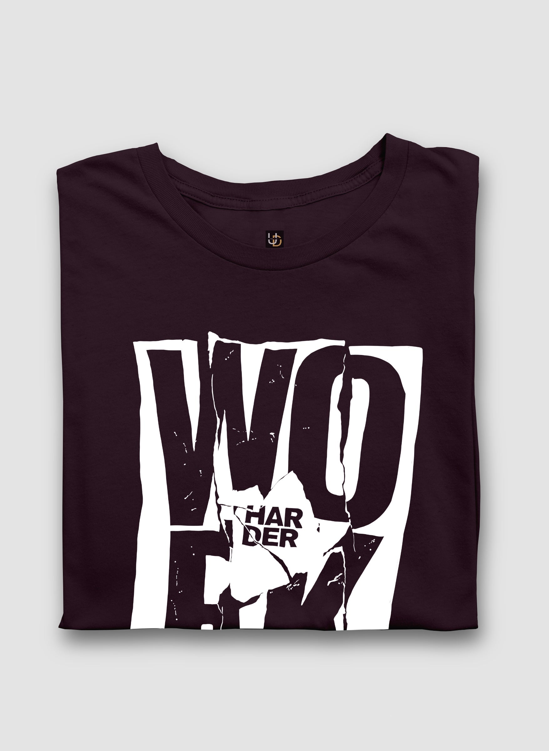 Work Harder Half Sleeve T-Shirt