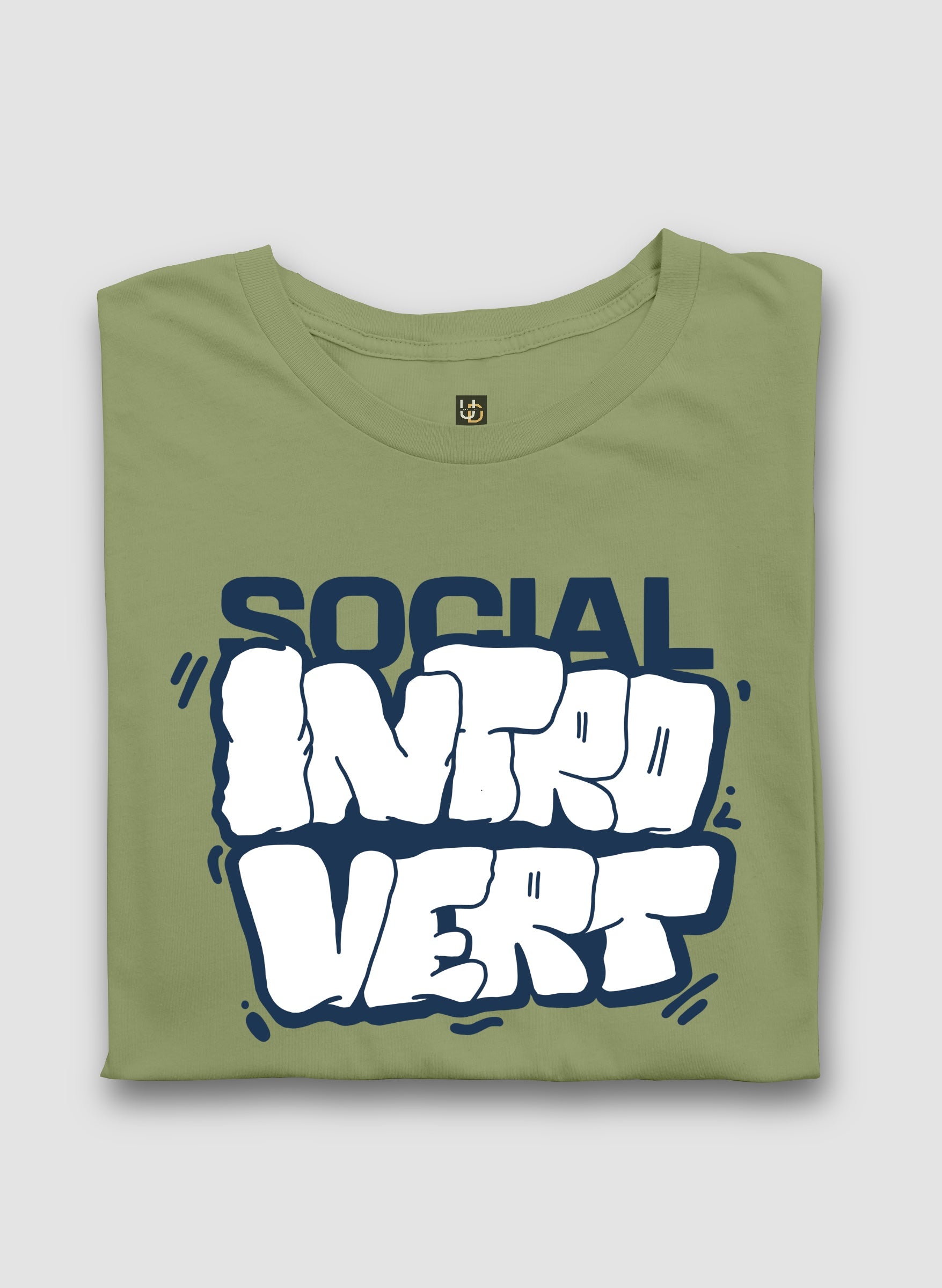 Social Introvert Half Sleeve T-Shirt