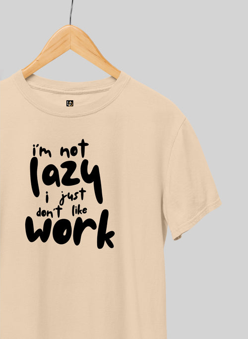 Lazy Half Sleeve T-Shirt