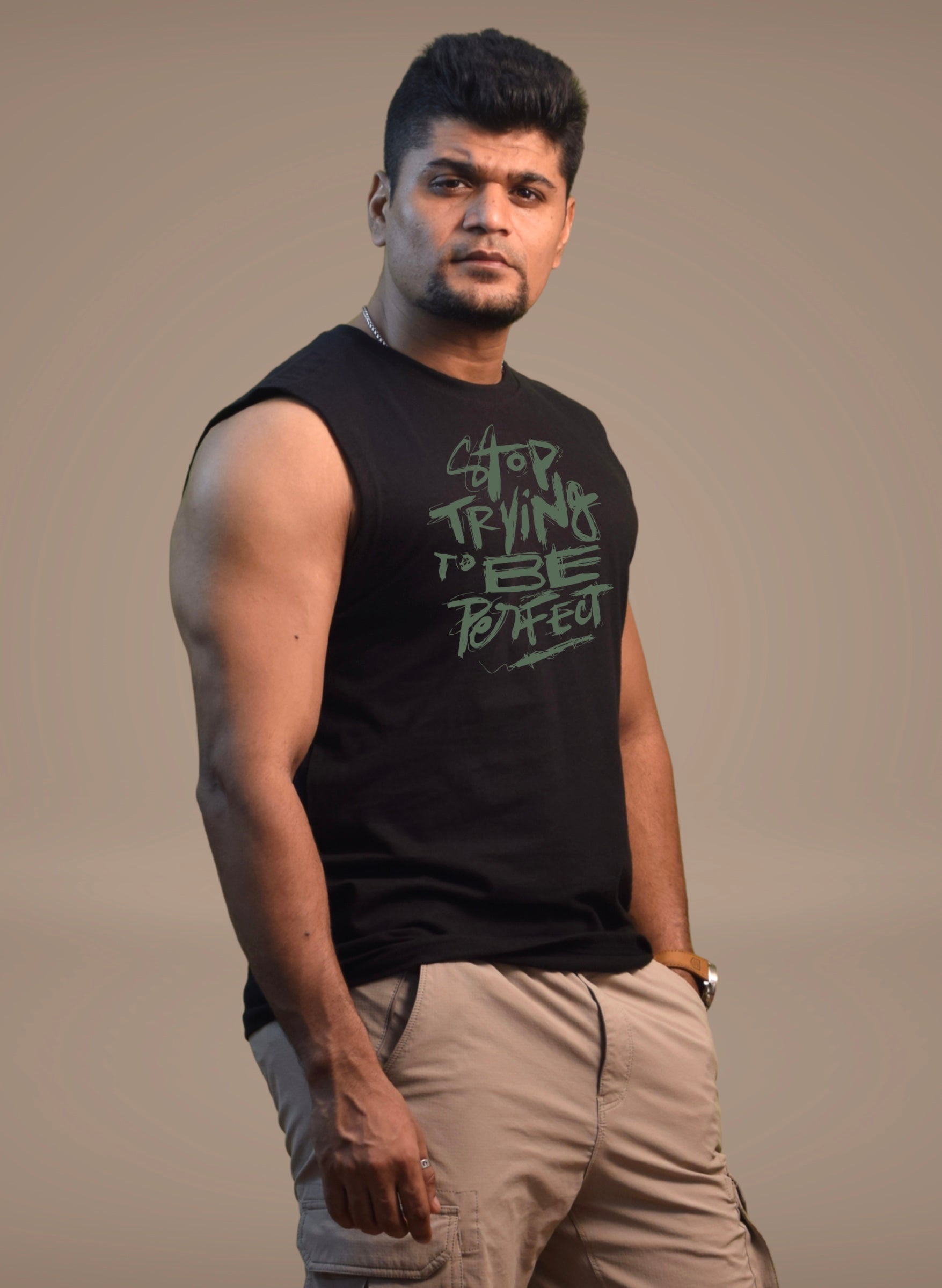 Stop being perfect Men’s Vest