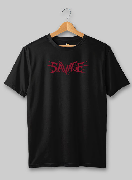 Savage Half Sleeve T-Shirt