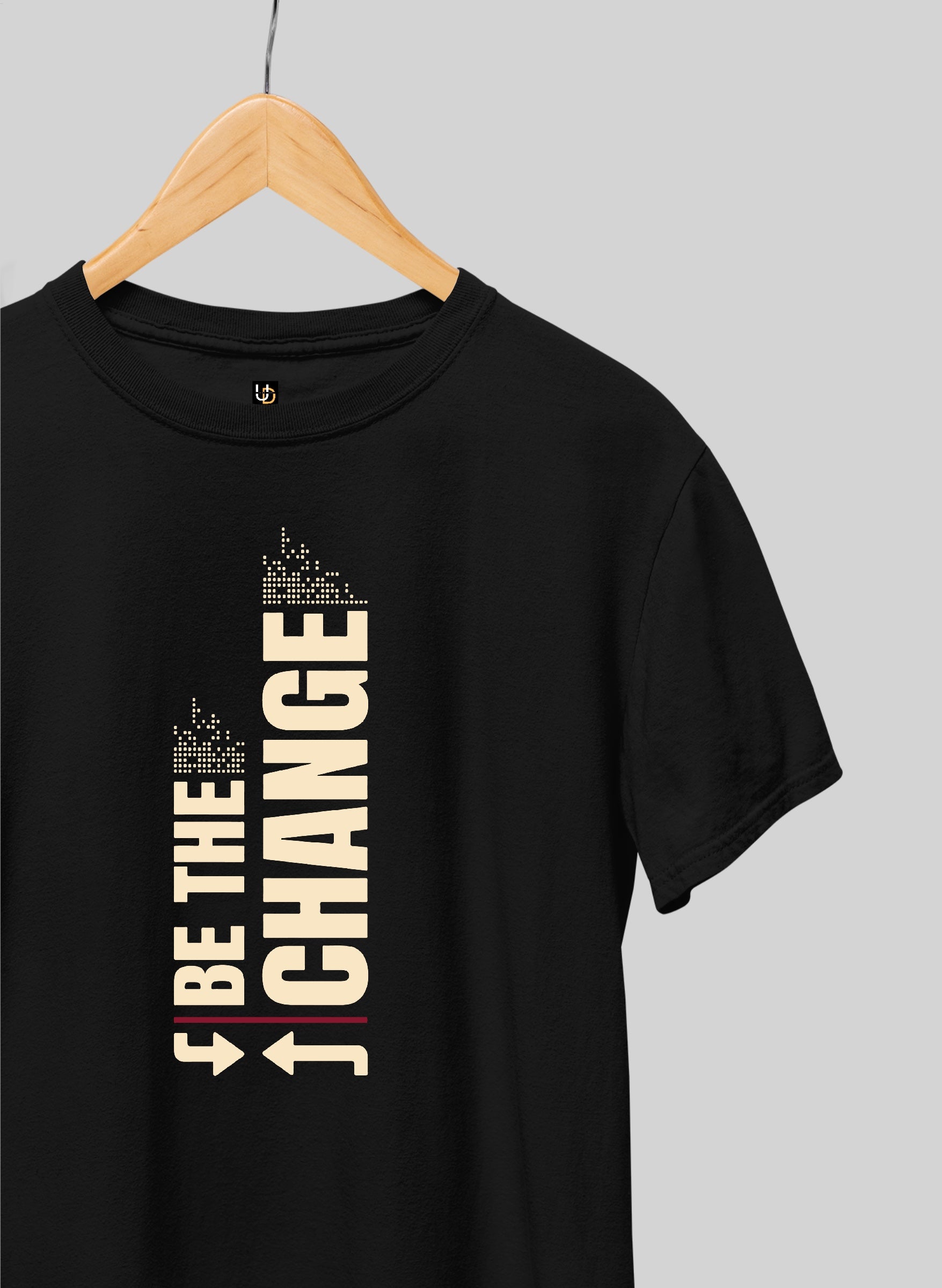 Be the Change Half Sleeve T-Shirt