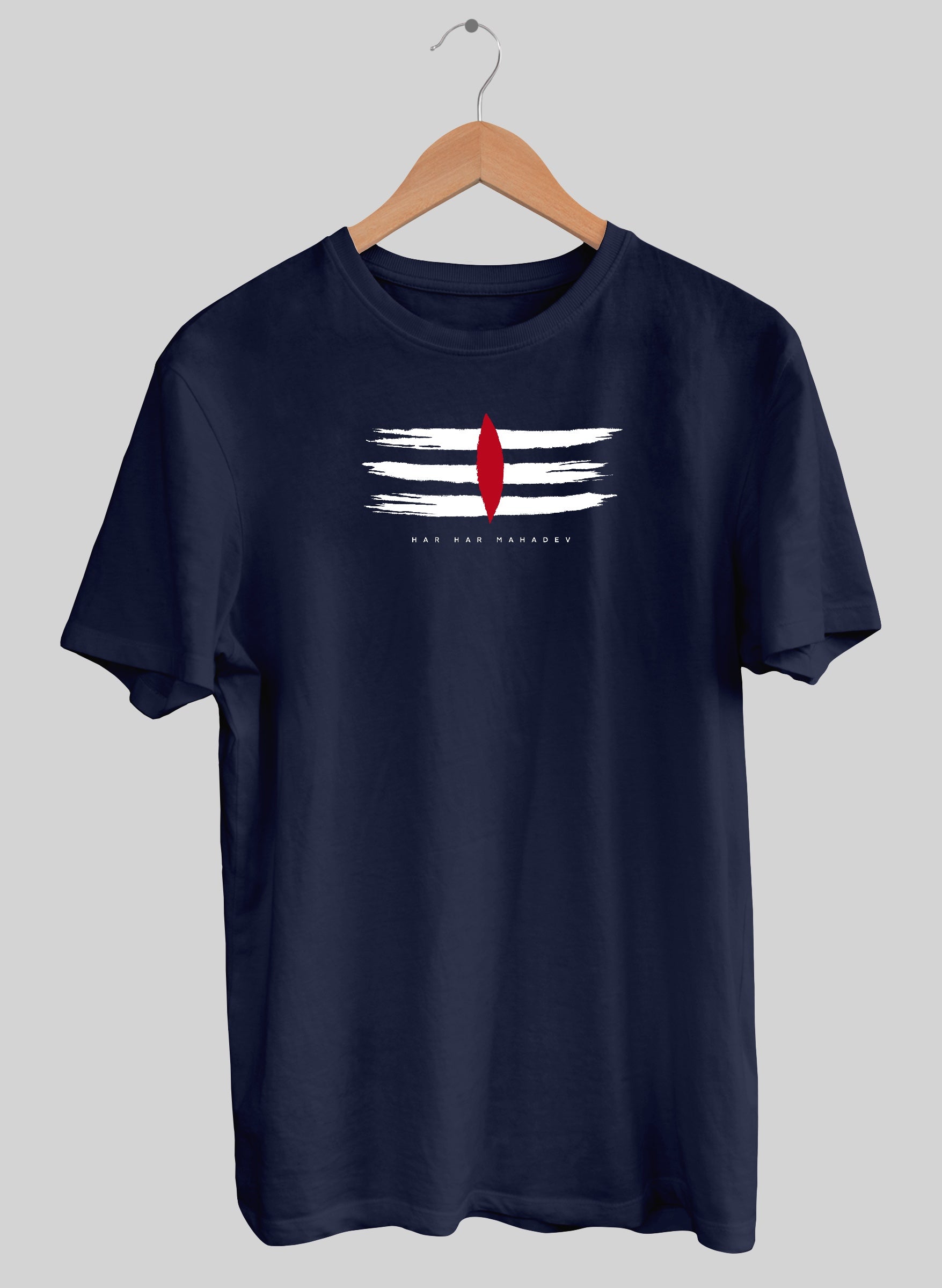Shiv Ji Tilak Half Sleeve T-Shirt
