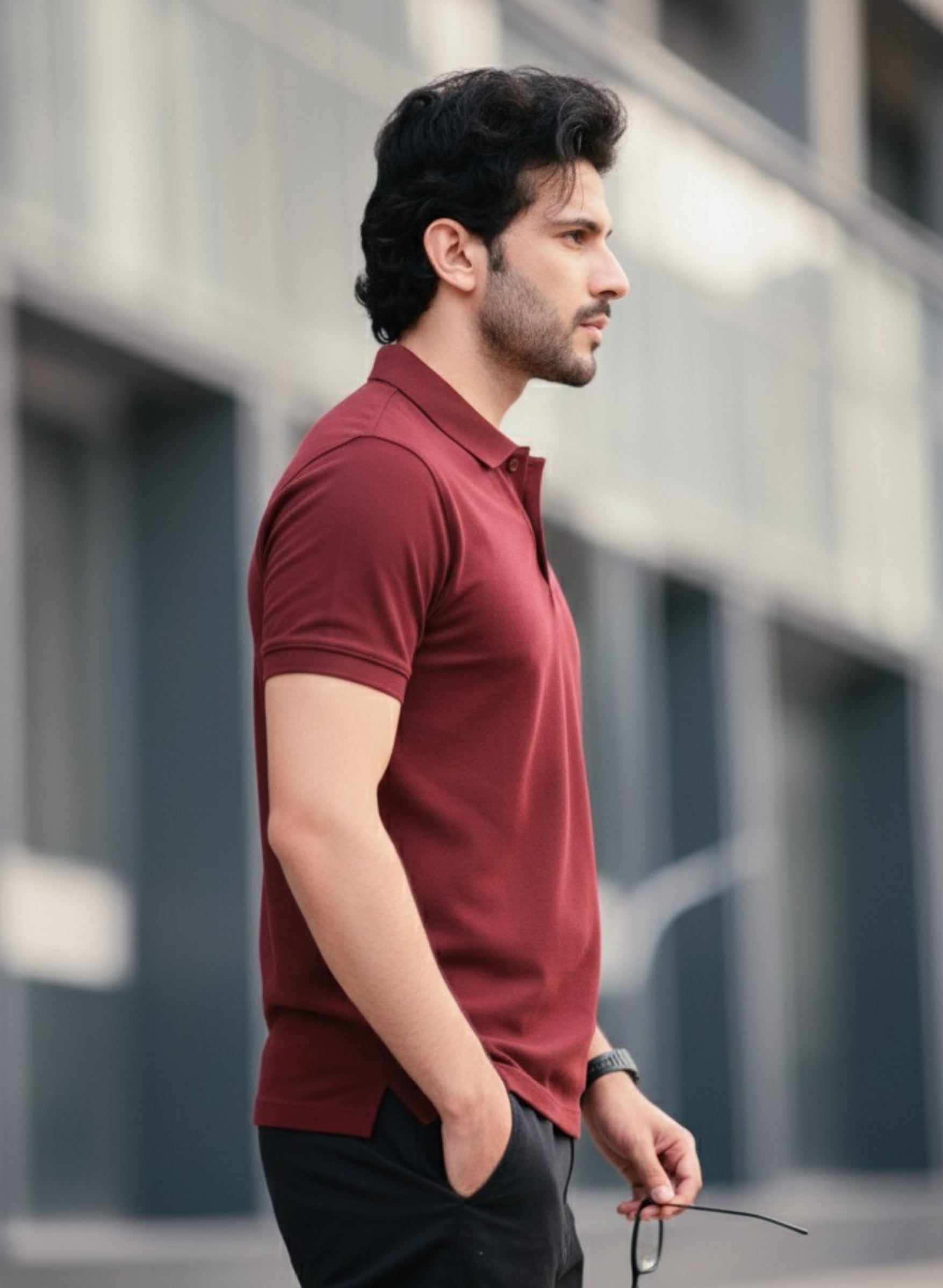 Red Polo T-shirt