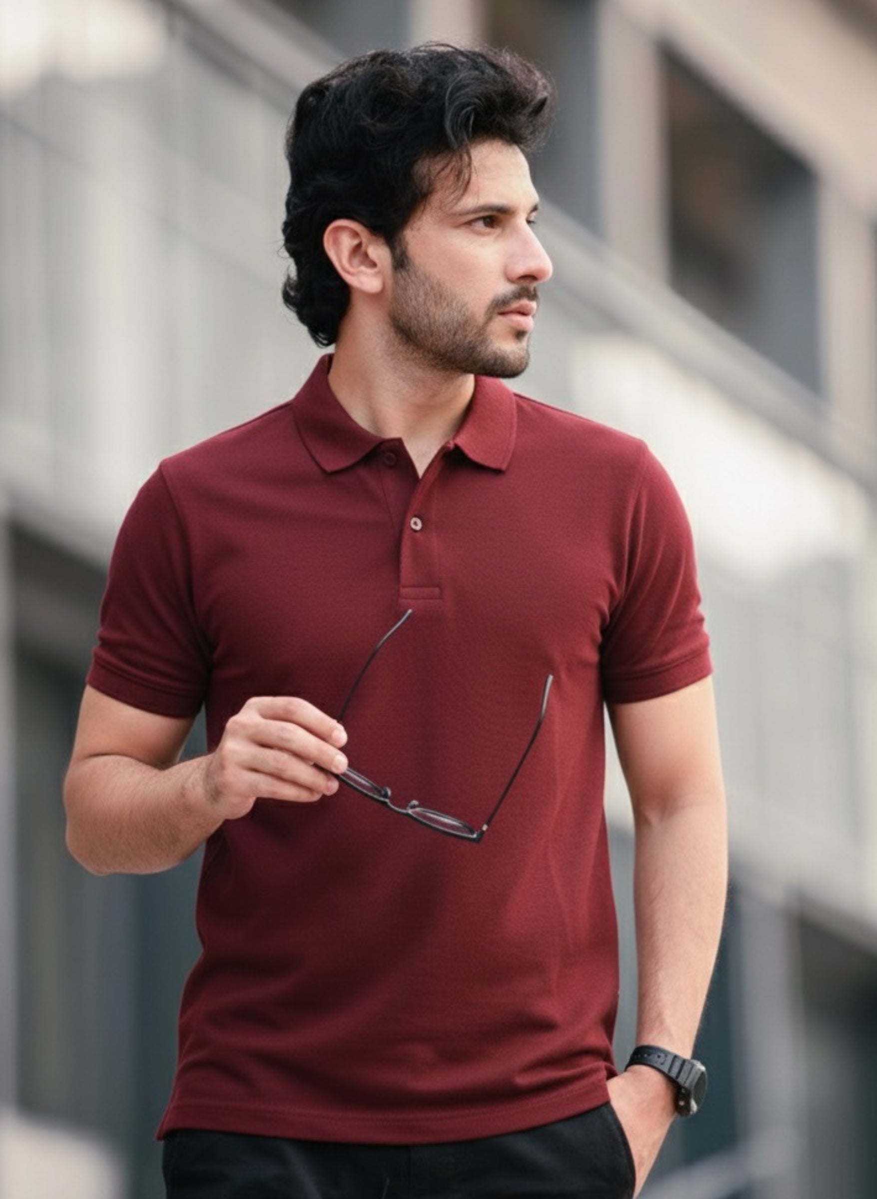 Red Polo T-shirt
