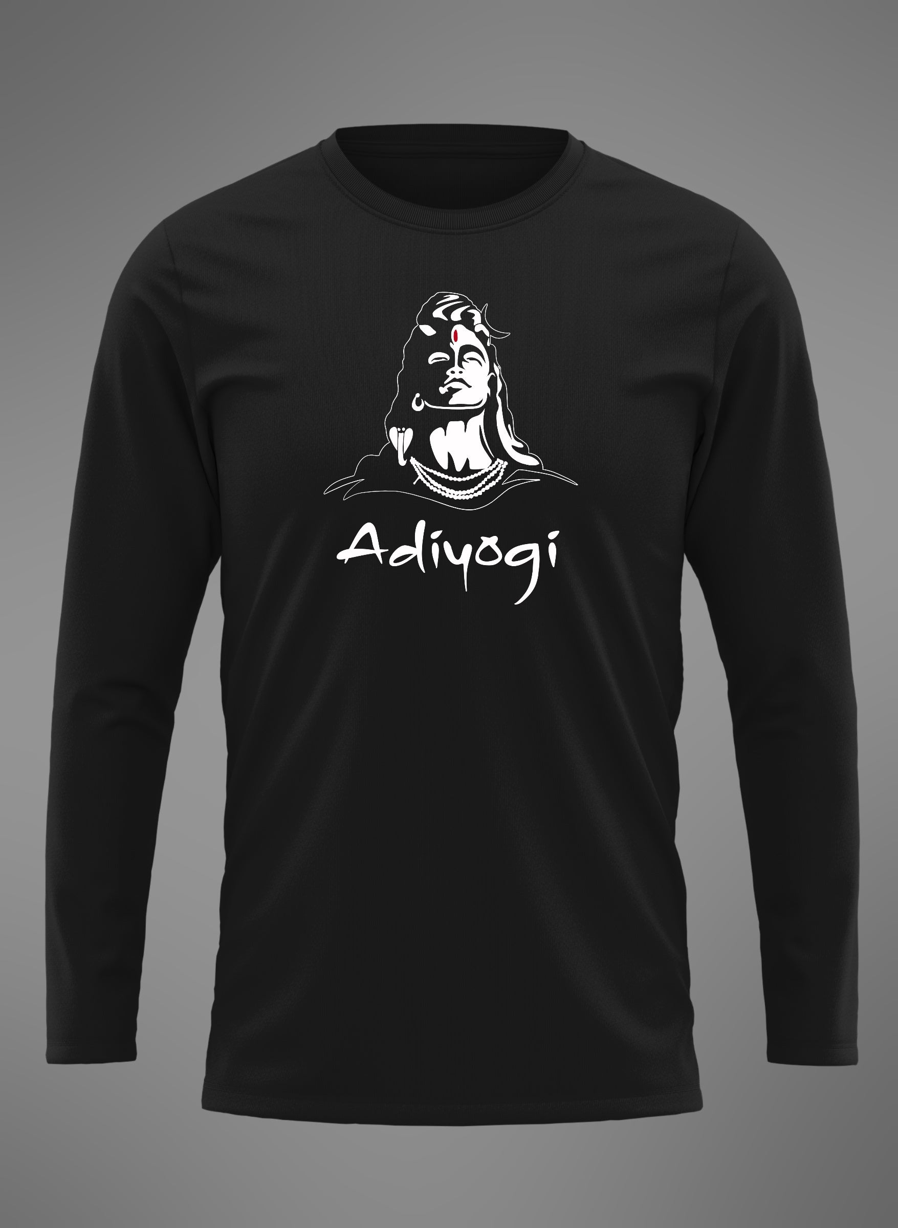 Adiyogi Full Sleeve T Shirt