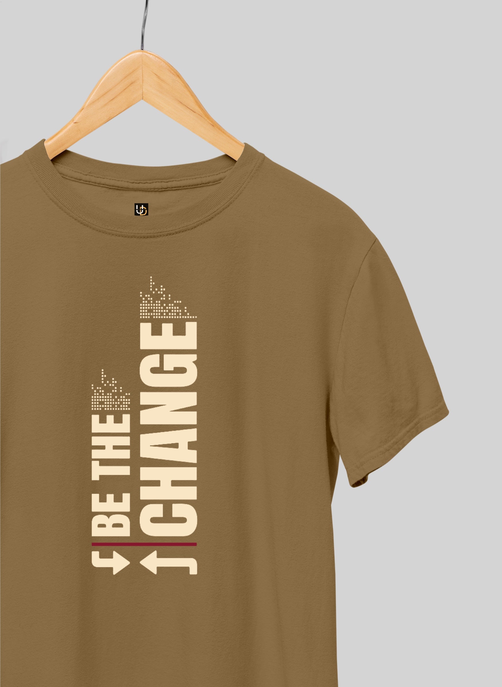Be the Change Half Sleeve T-Shirt