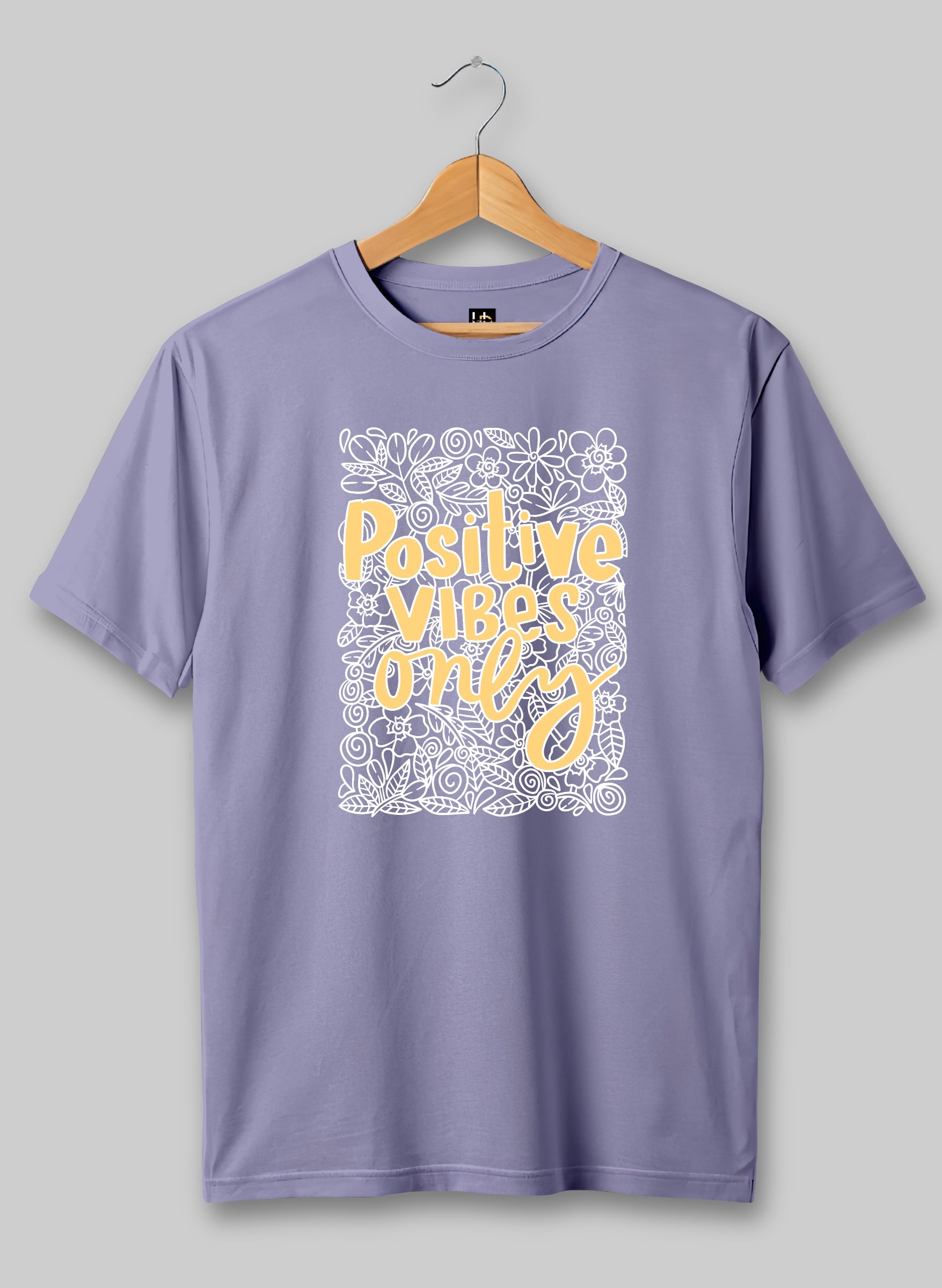 Positive Vibes Only Half Sleeve T-Shirt