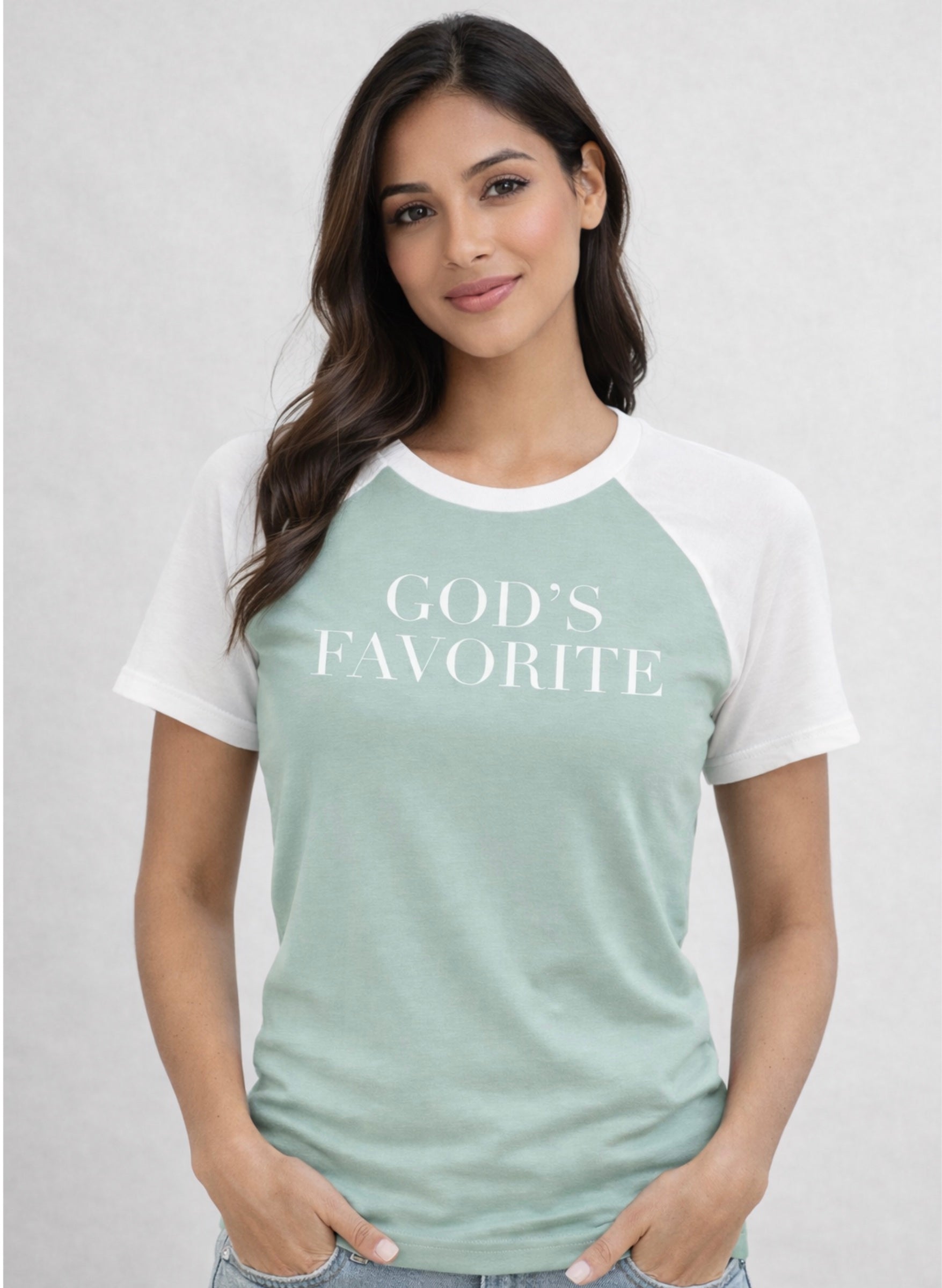 God's Favorite Half Sleeve T-Shirt