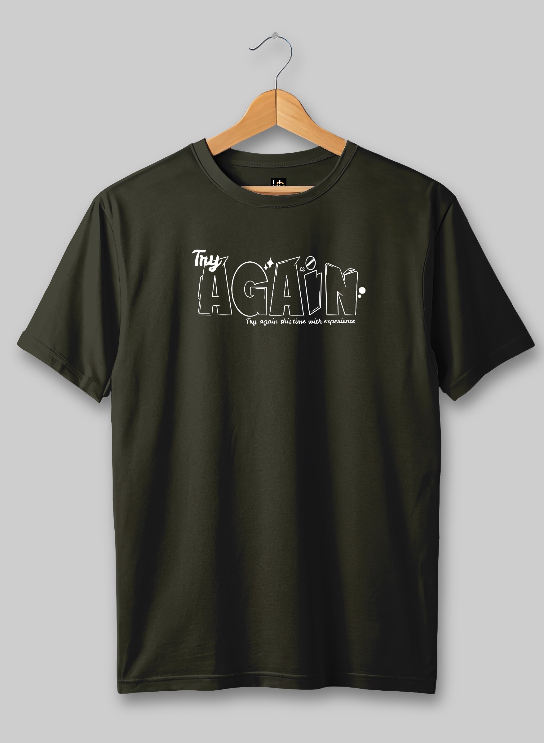 Try Again Half Sleeve T-Shirt