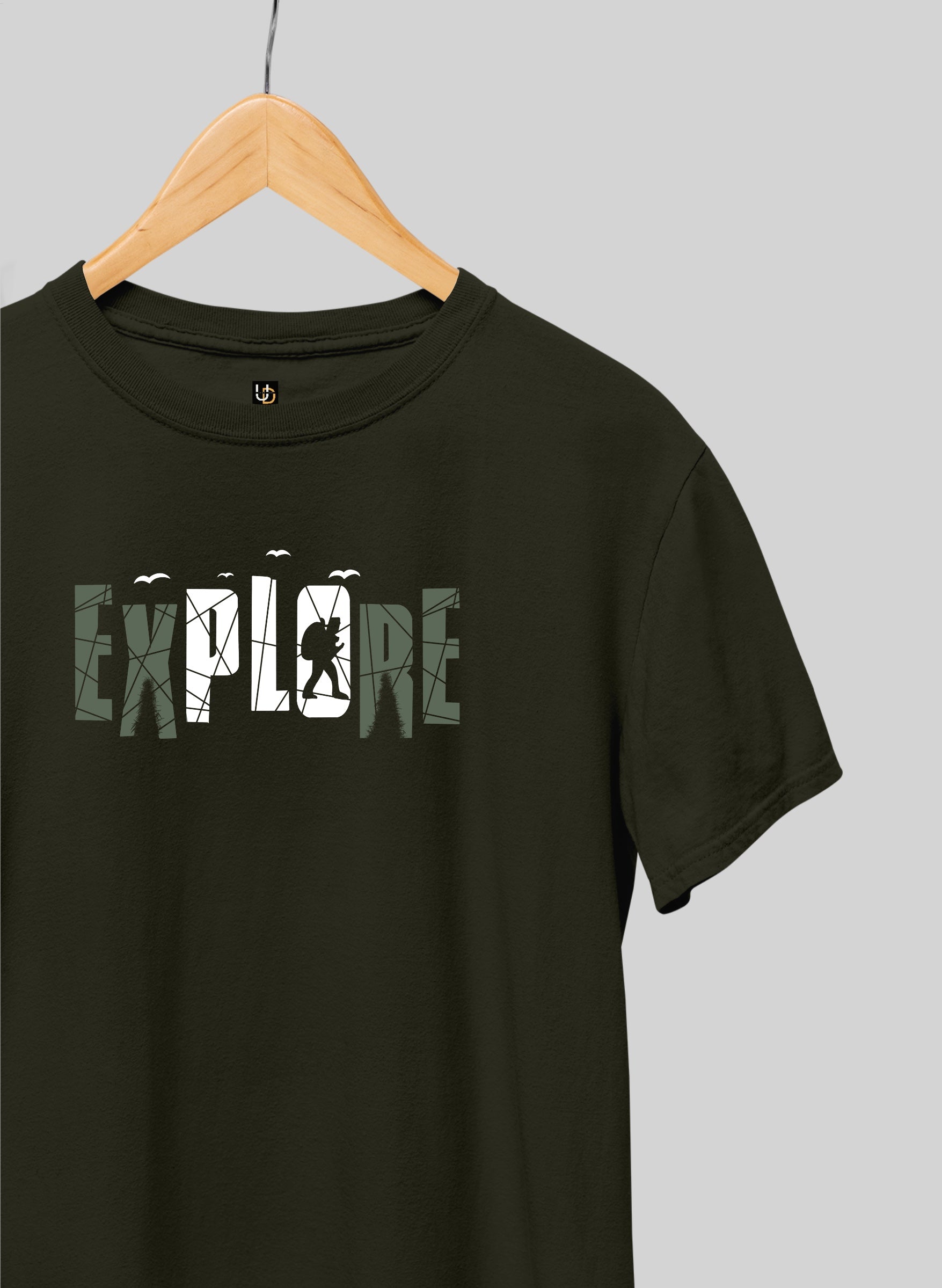 Explore Half Sleeve T-Shirt