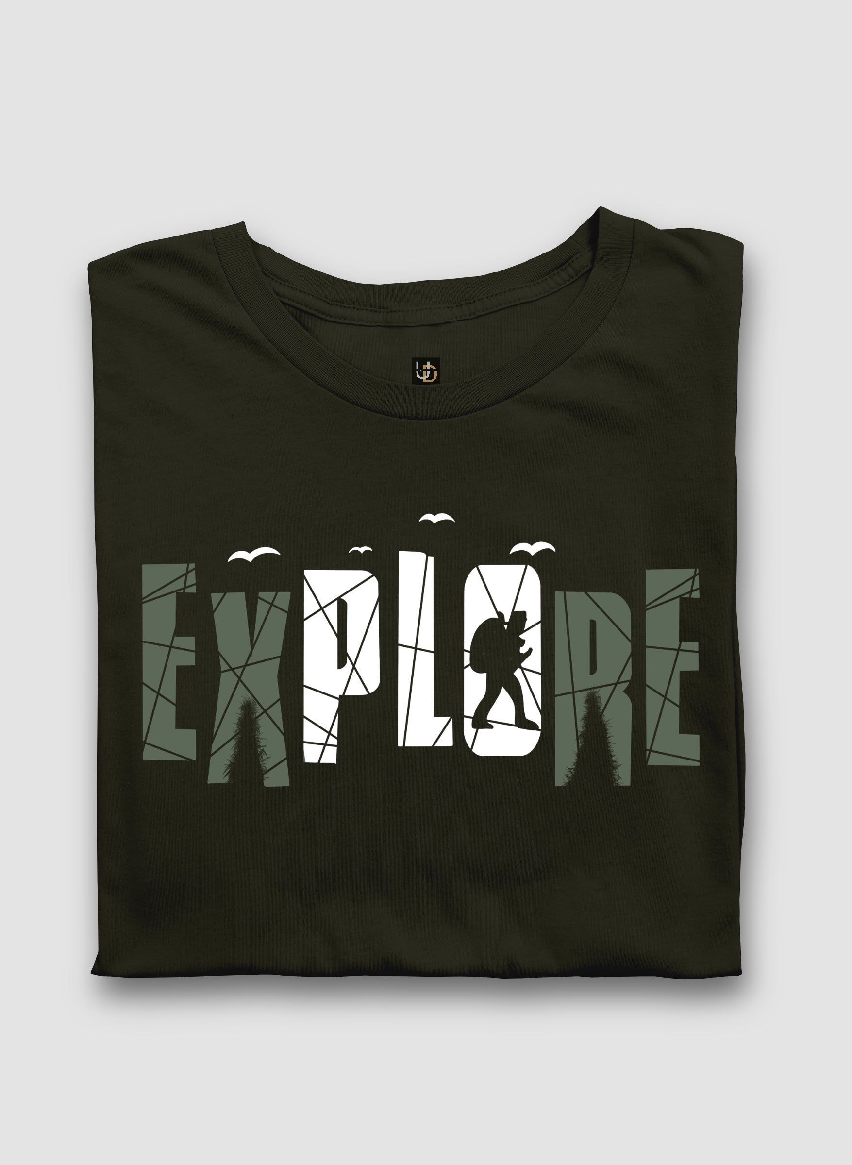Explore Half Sleeve T-Shirt