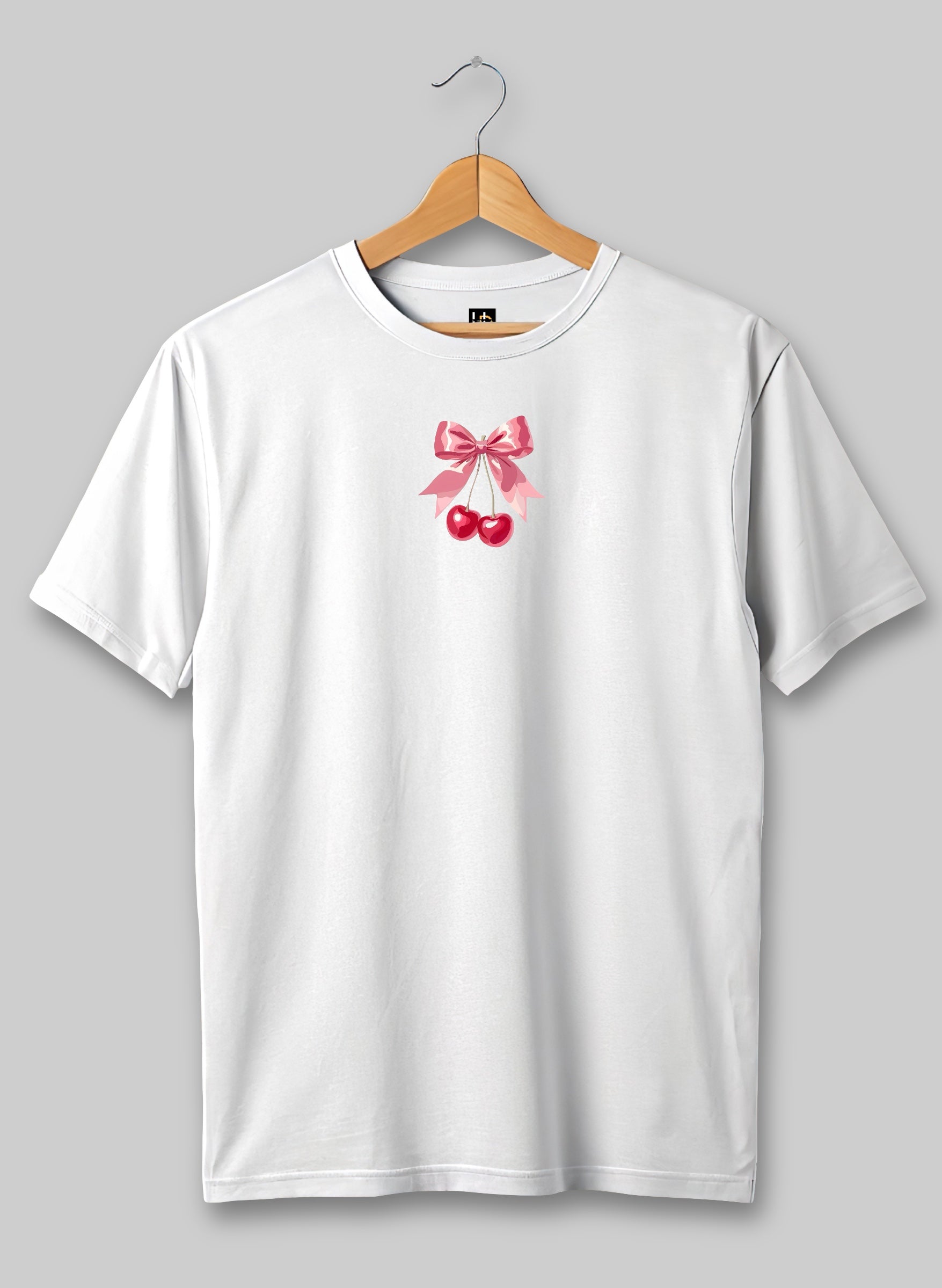 Cherry Bow Half Sleeve T-Shirt
